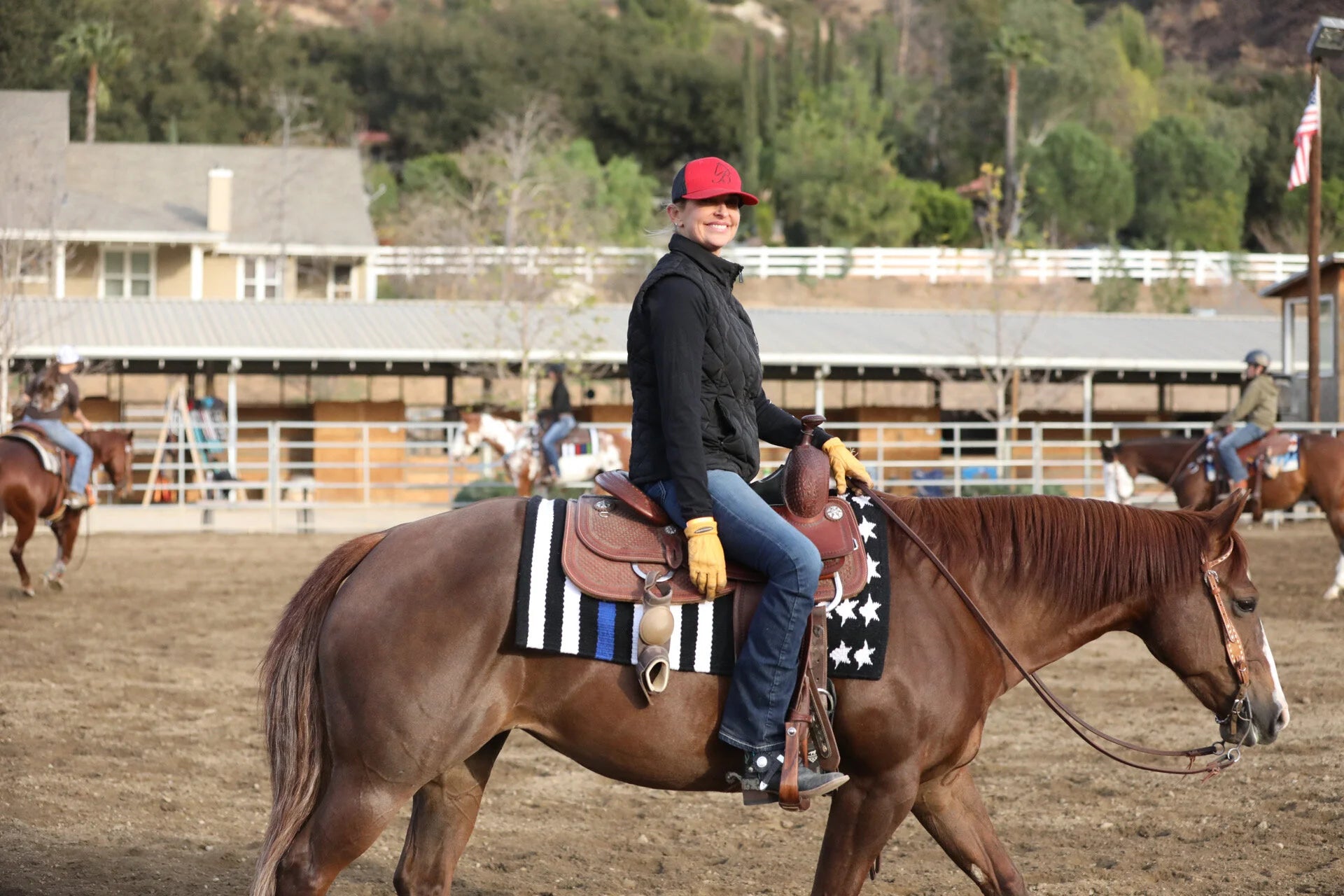 Thin Blue Line Ranch Pad