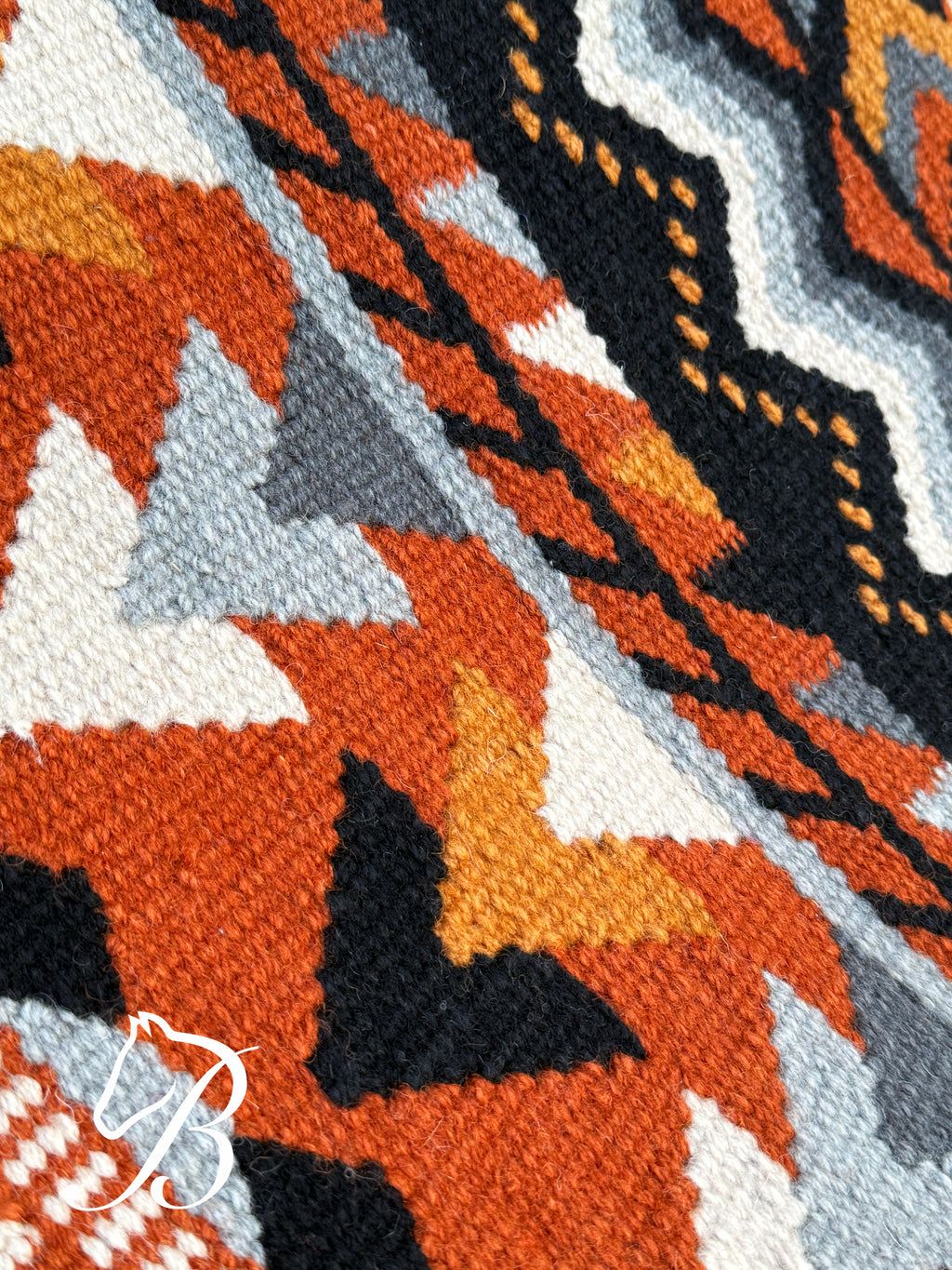 Calico Rust Grey