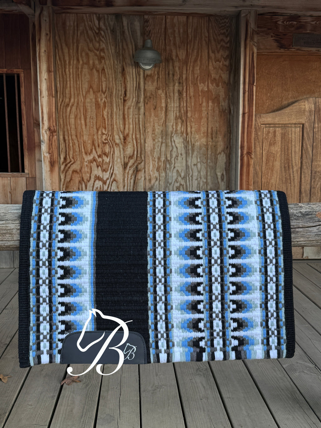 Jessie Black & Grey with Periwinkle
