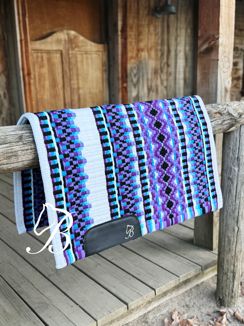 Impressive White Purple Blue