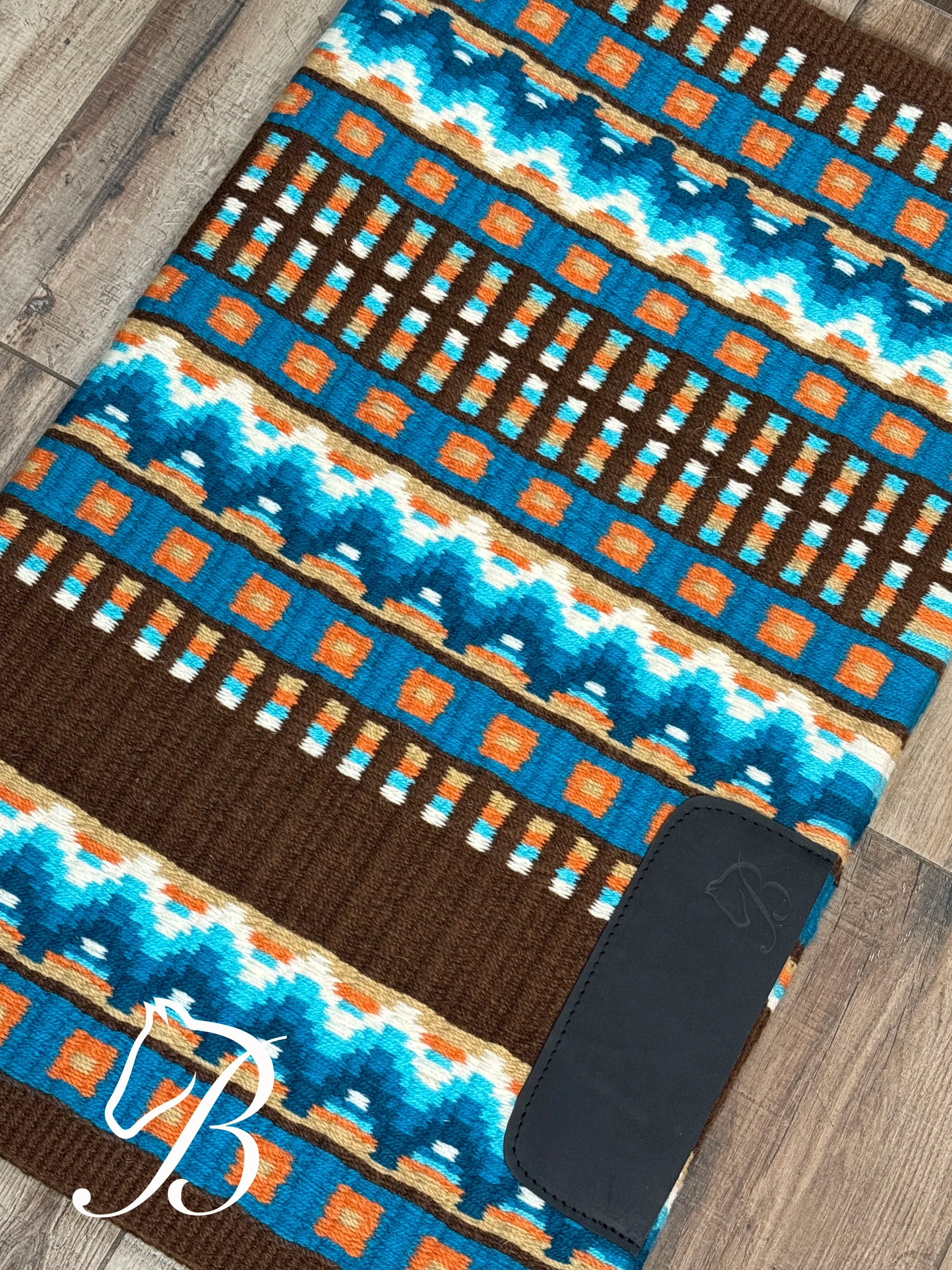 Admin Orange & Turquoise