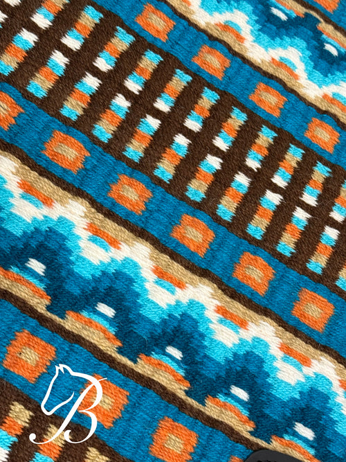Admin Orange & Turquoise