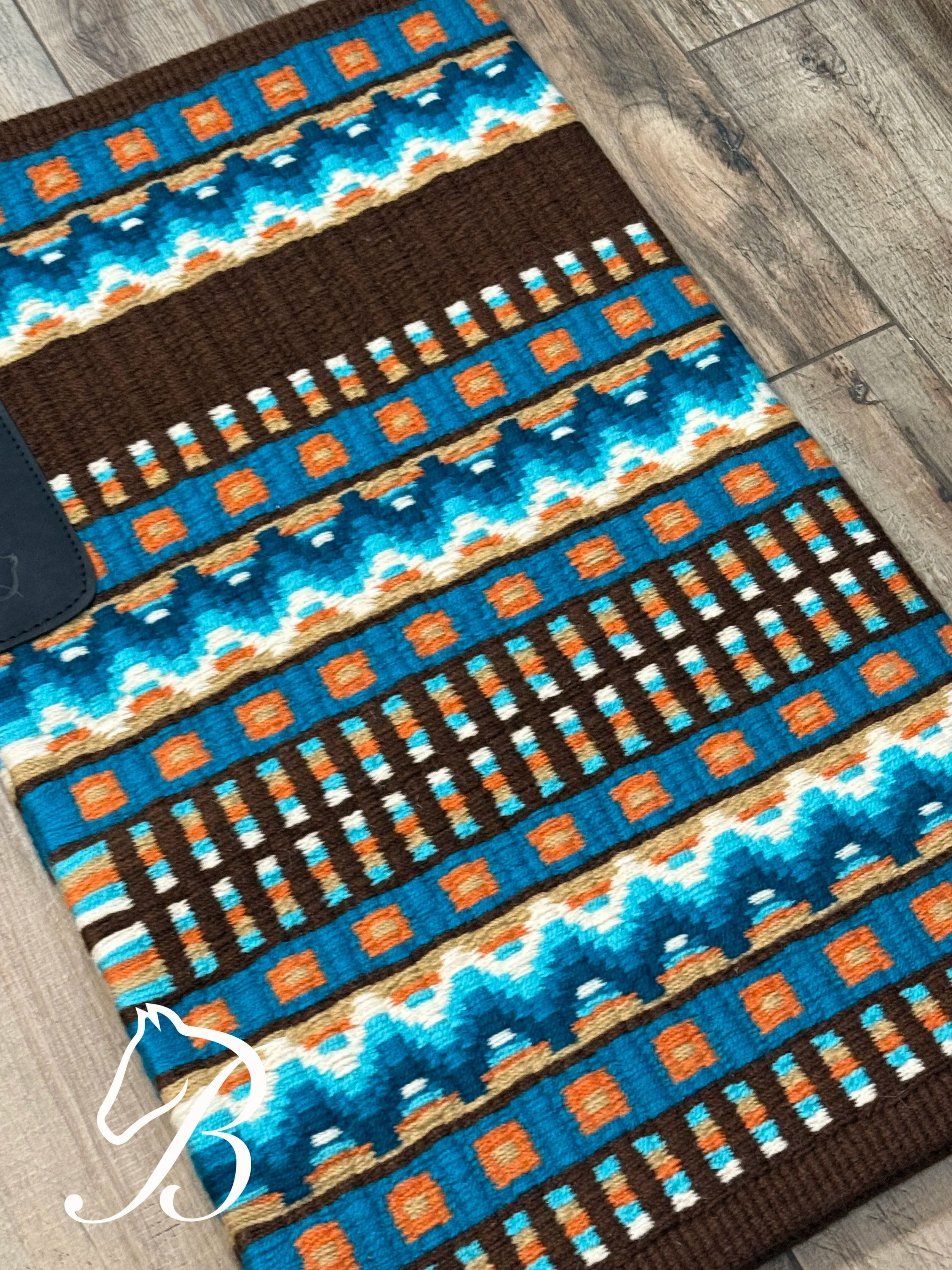 Admin Orange & Turquoise