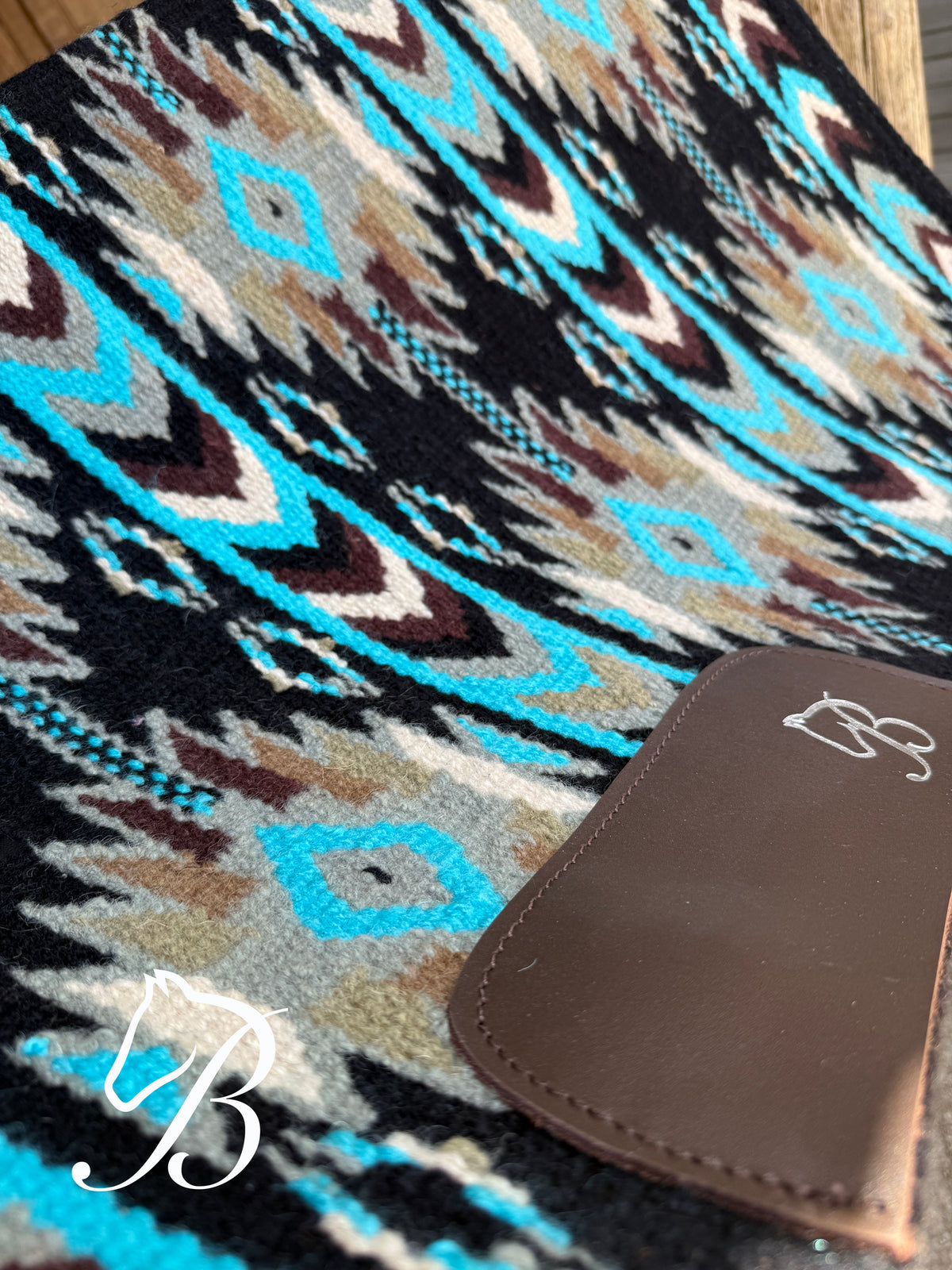 Nikko Turquoise Muted Browns