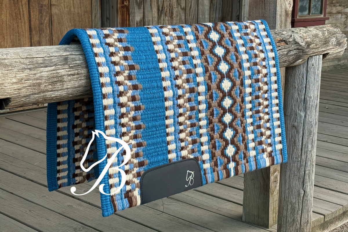 Impressive Blue and Cream