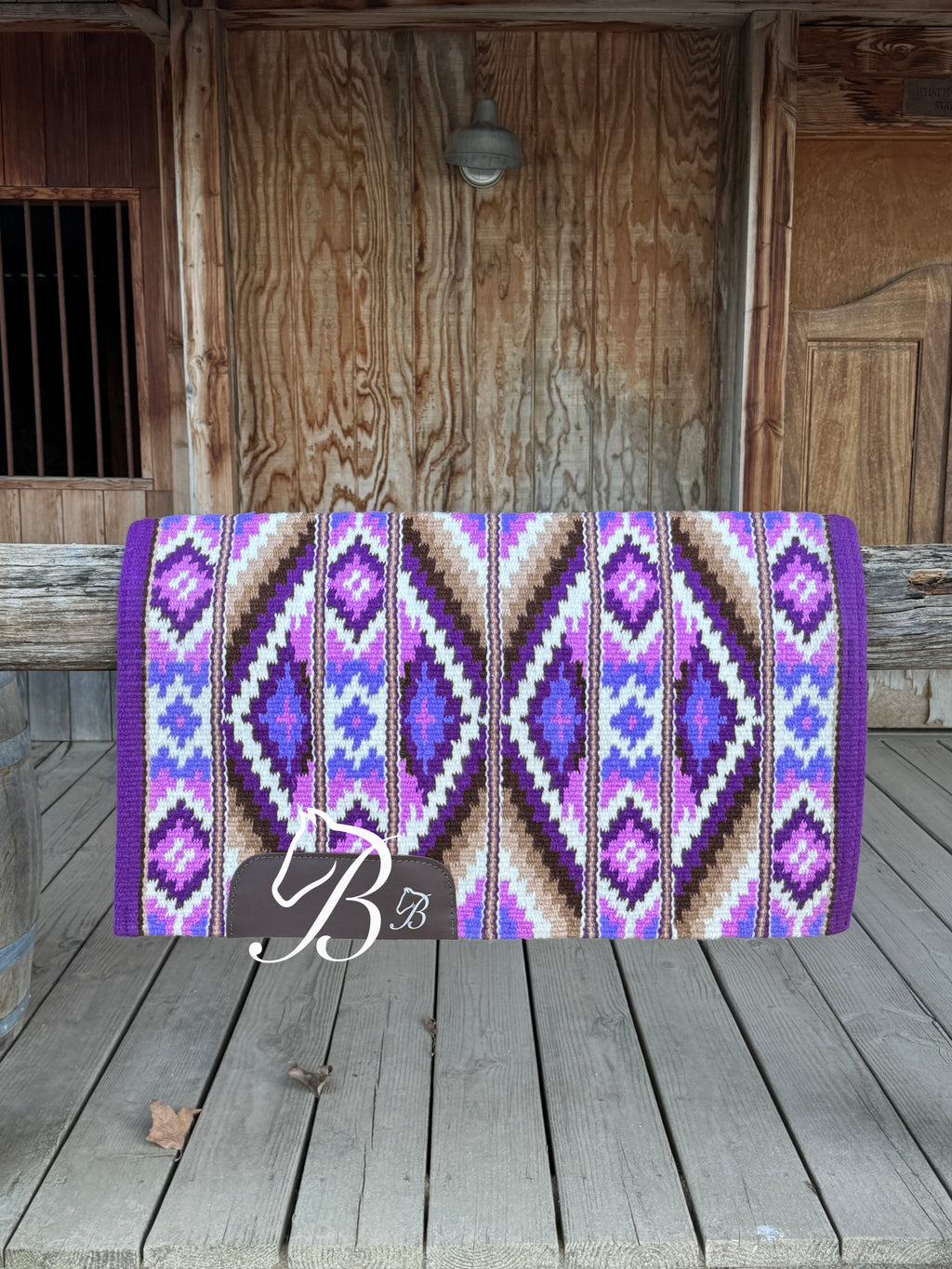 Influencer Purple Tan White