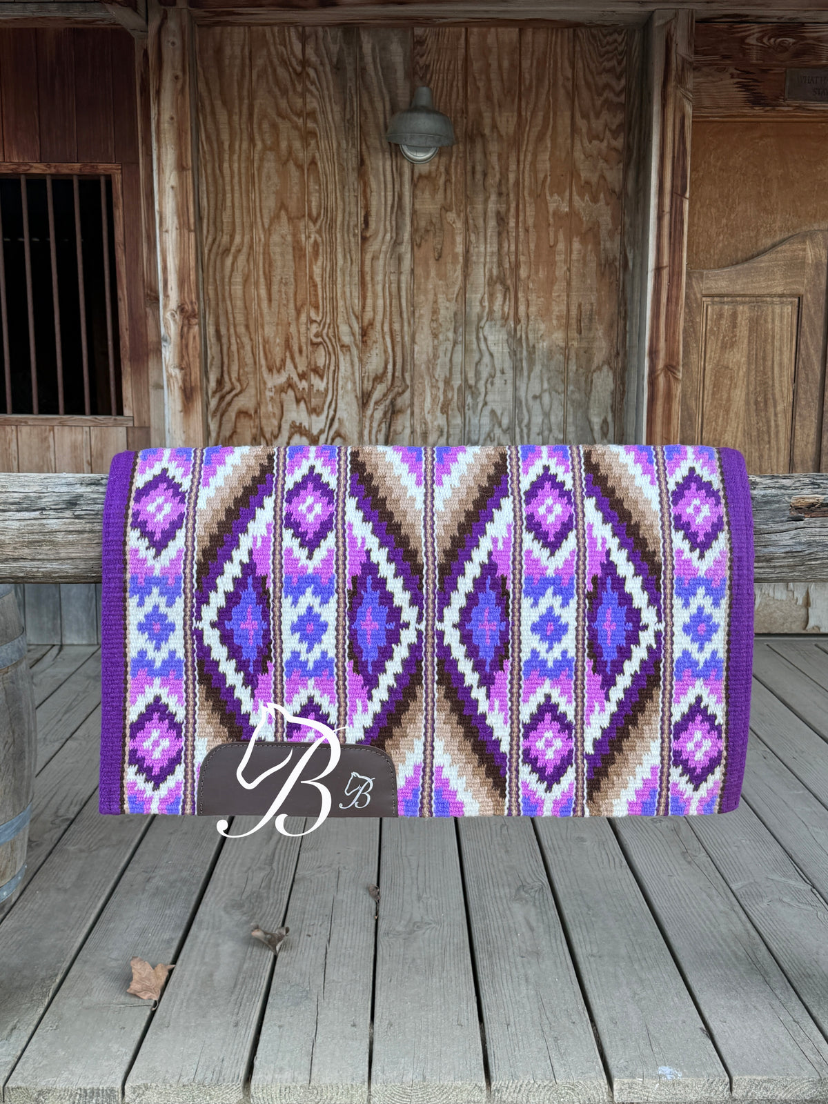 Influencer Purple Tan White
