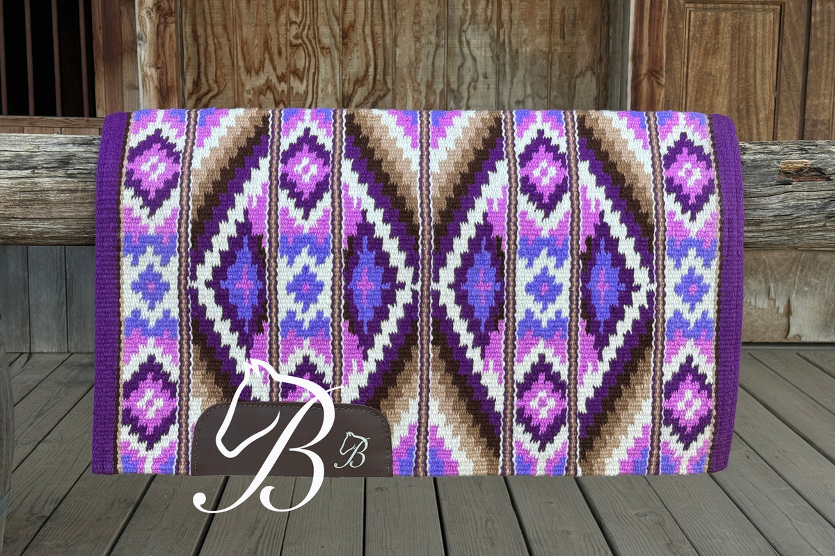 Influencer Purple Tan White