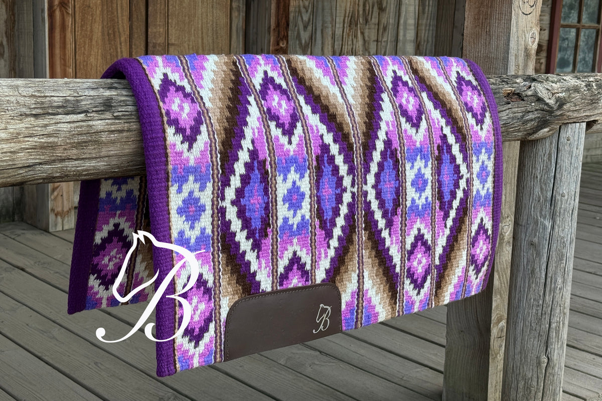 Influencer Purple Tan White