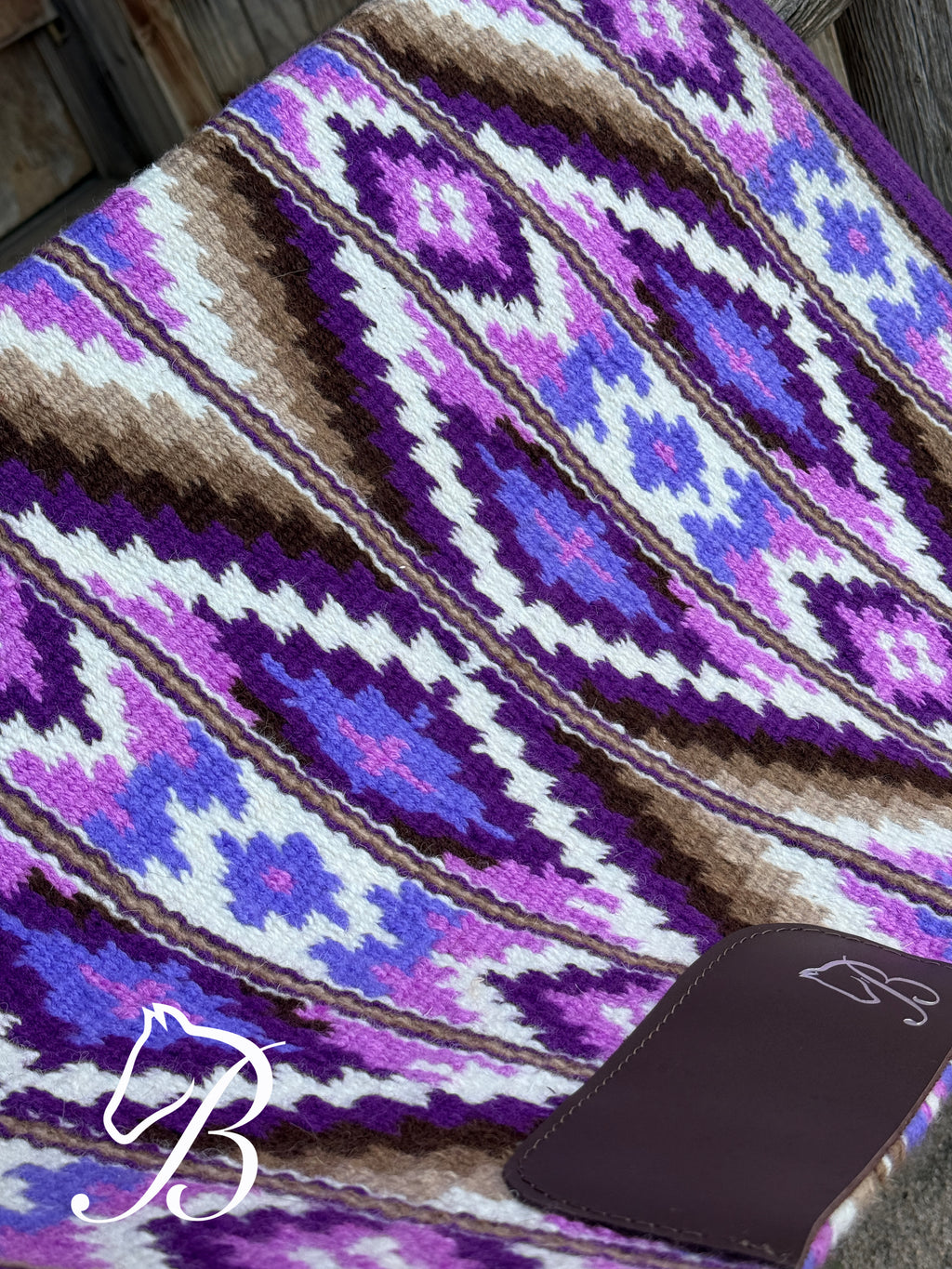 Influencer Purple Tan White