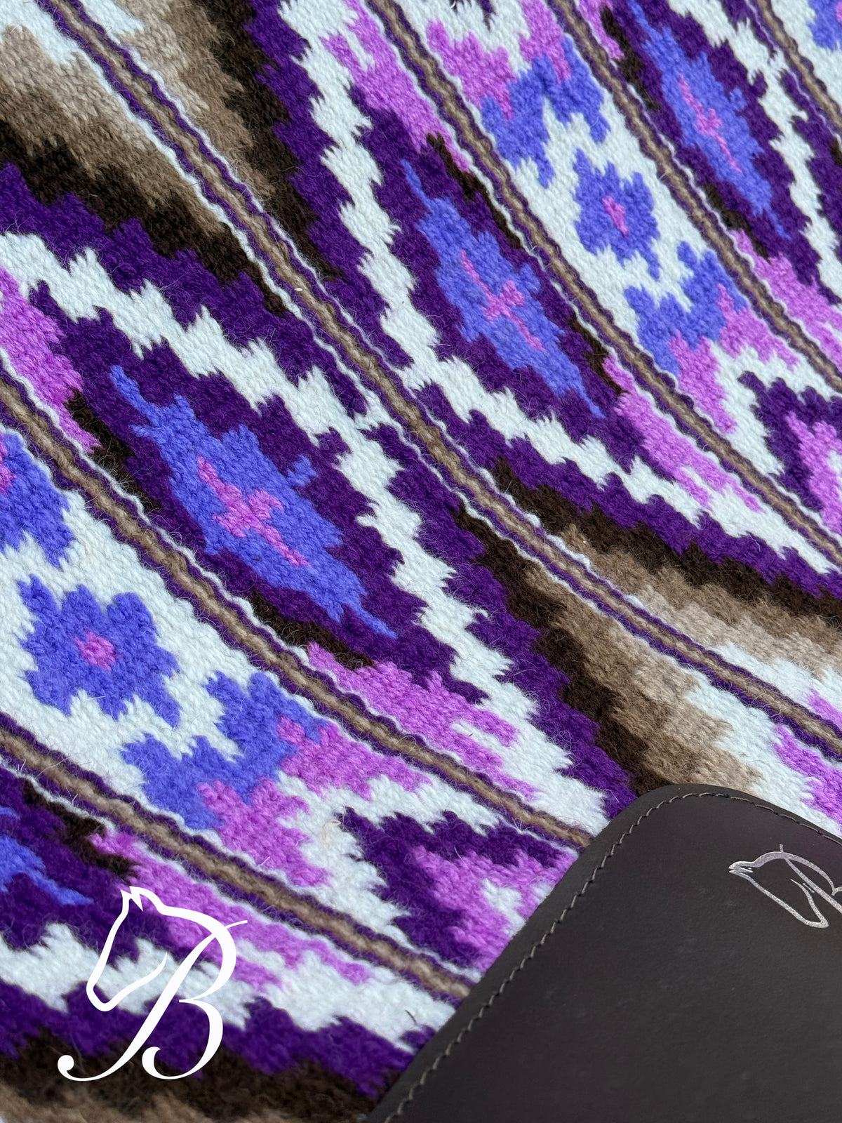 Influencer Purple Tan White