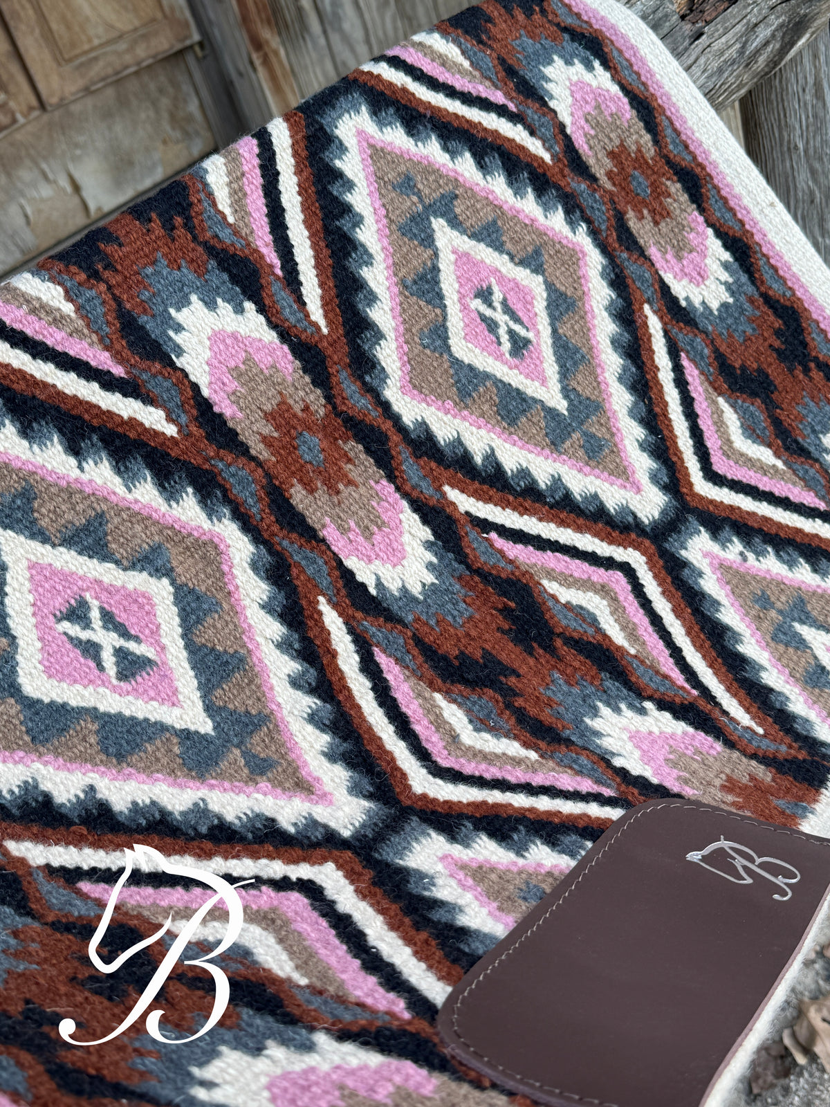 Pink Gritty Neutral Border