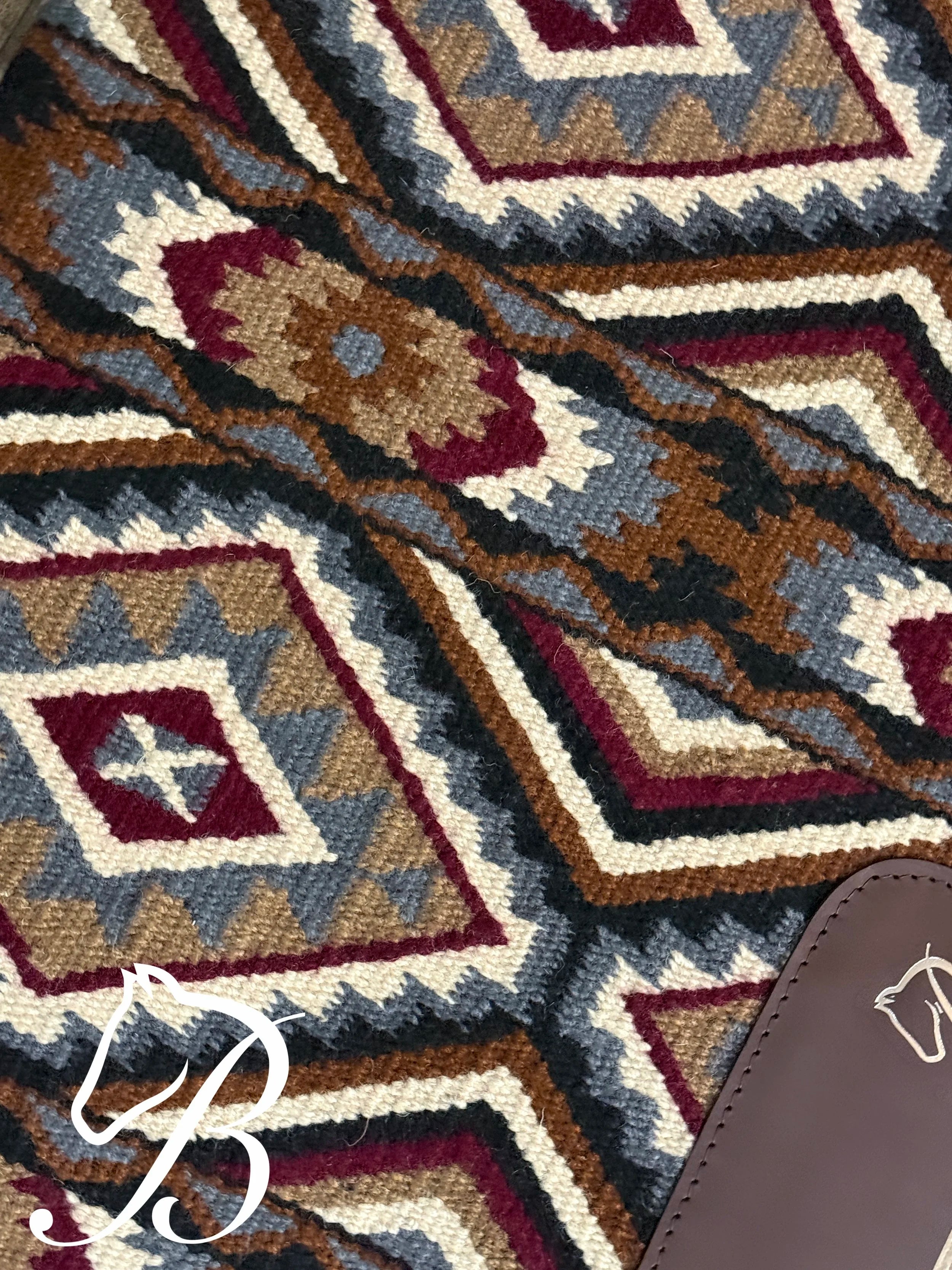 BURGUNDY Gritty Ranch NEUTRAL Border