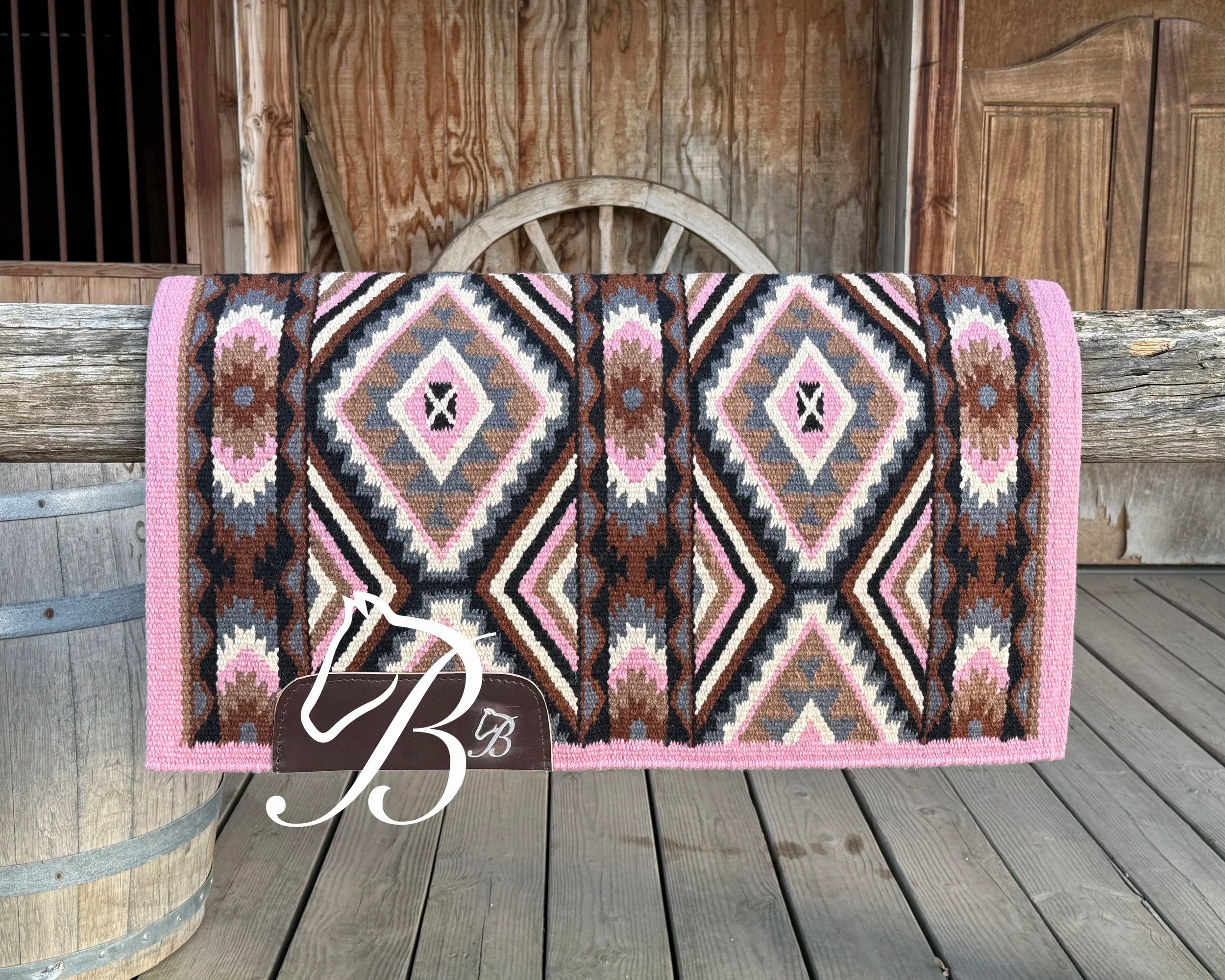 Pink Gritty Ranch Pink Border