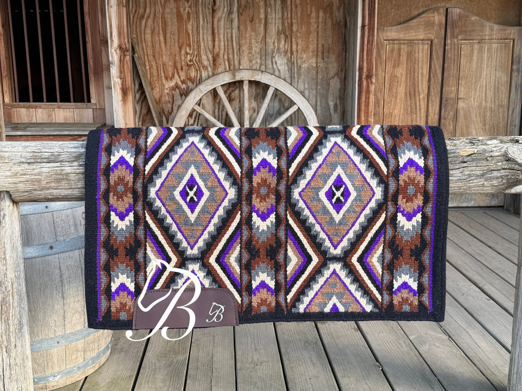 Purple Gritty Ranch Black Border