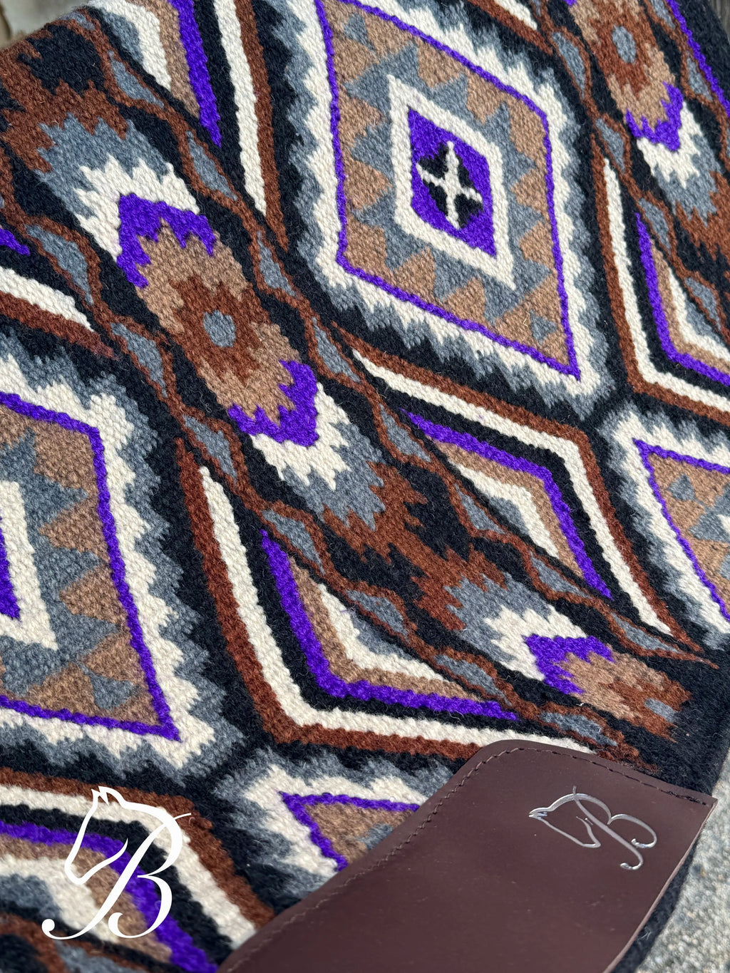 Purple Gritty Ranch Black Border