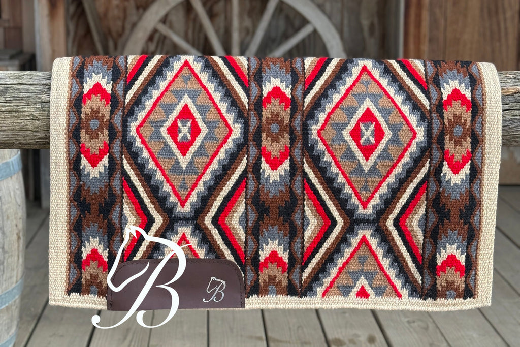 Red Gritty Ranch Neutral Border