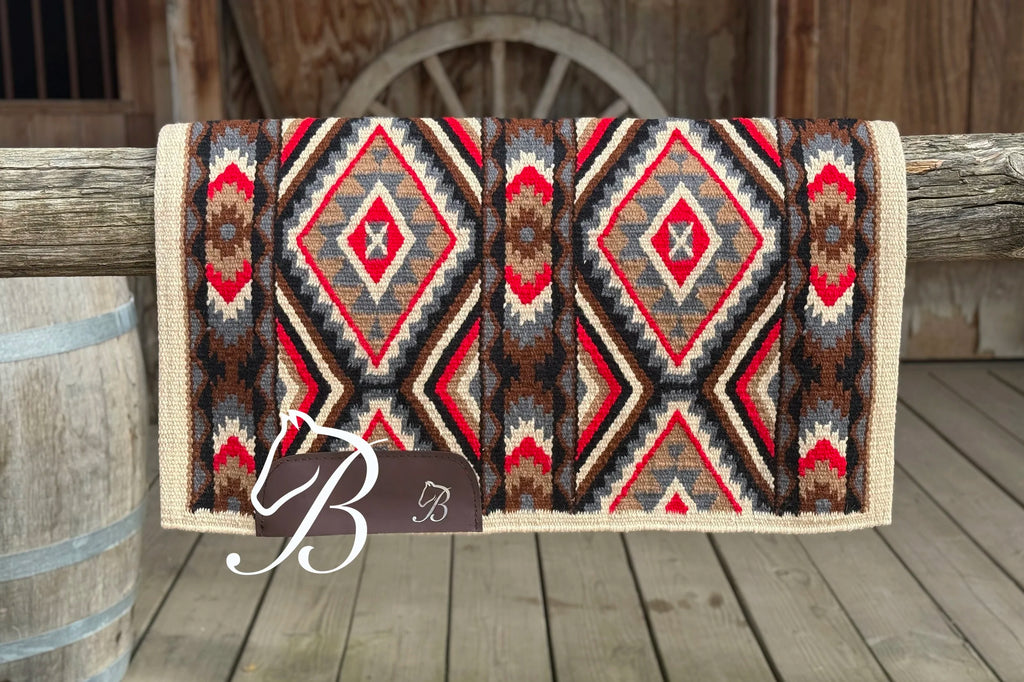 Red Gritty Ranch Neutral Border