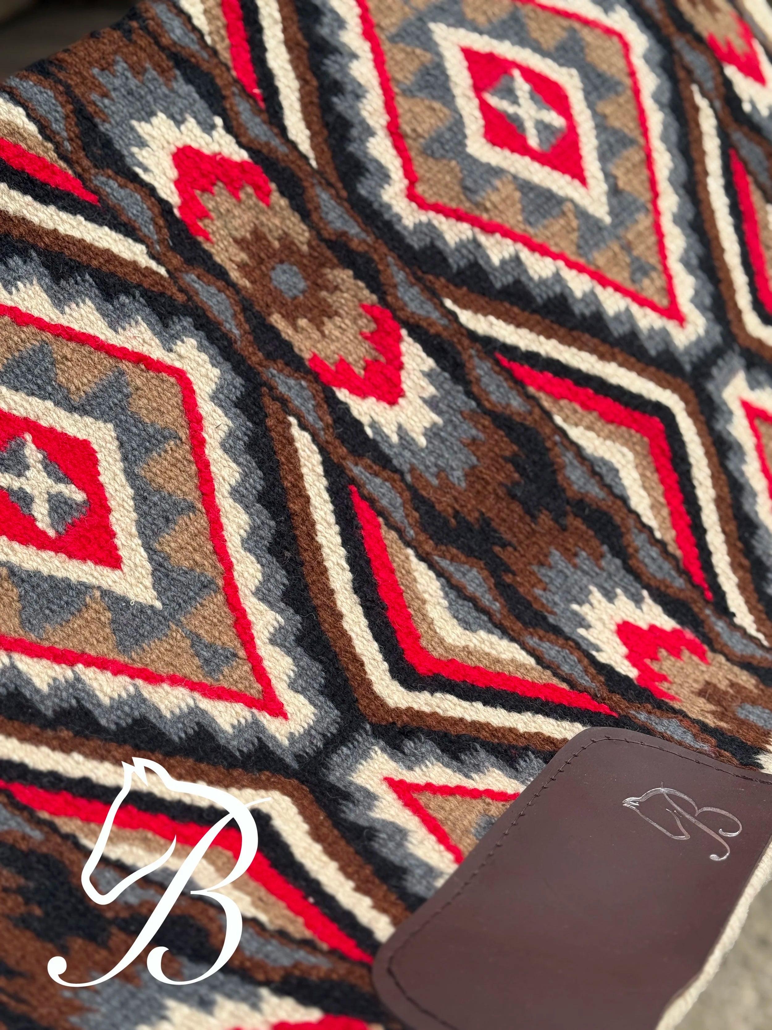 Red Gritty Ranch Neutral Border