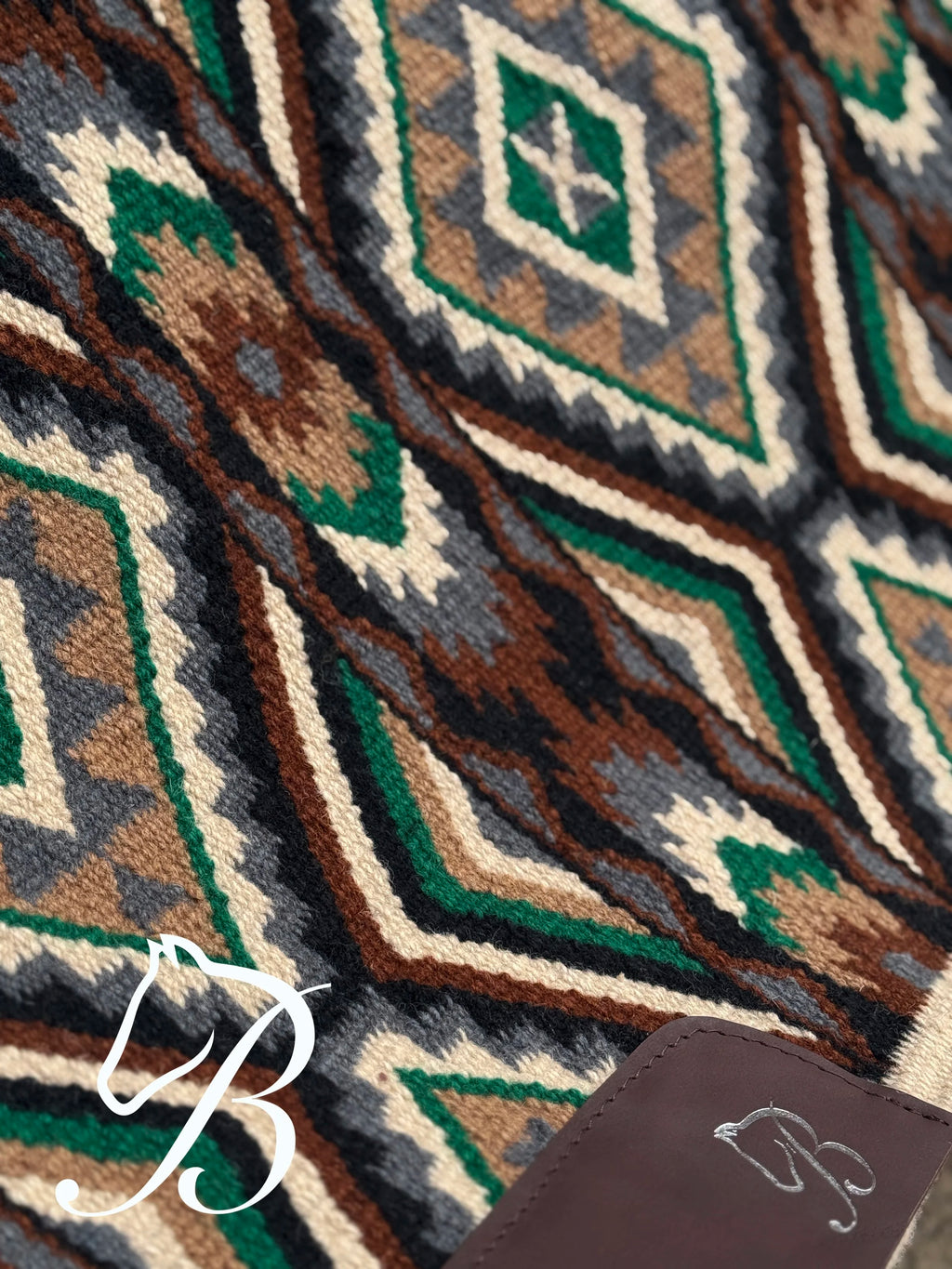 Green Gritty Ranch Neutral Border