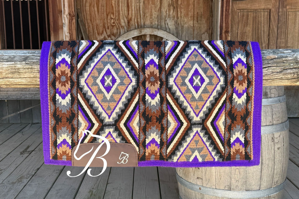Purple Gritty Ranch Purple Border
