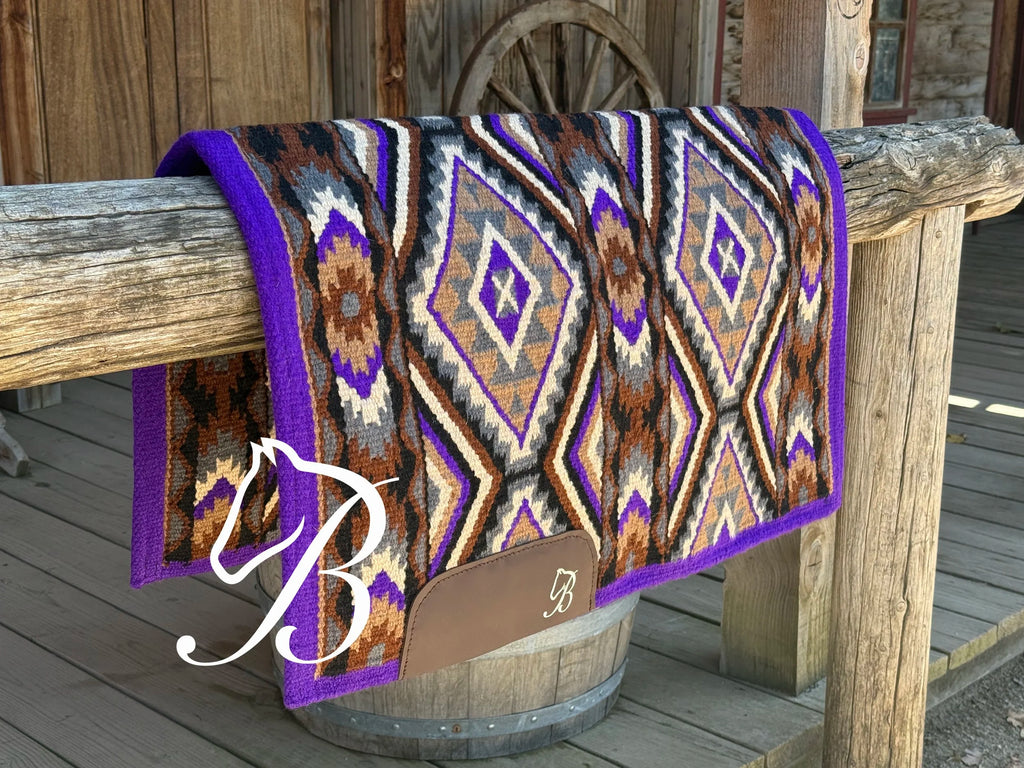 Purple Gritty Ranch Purple Border