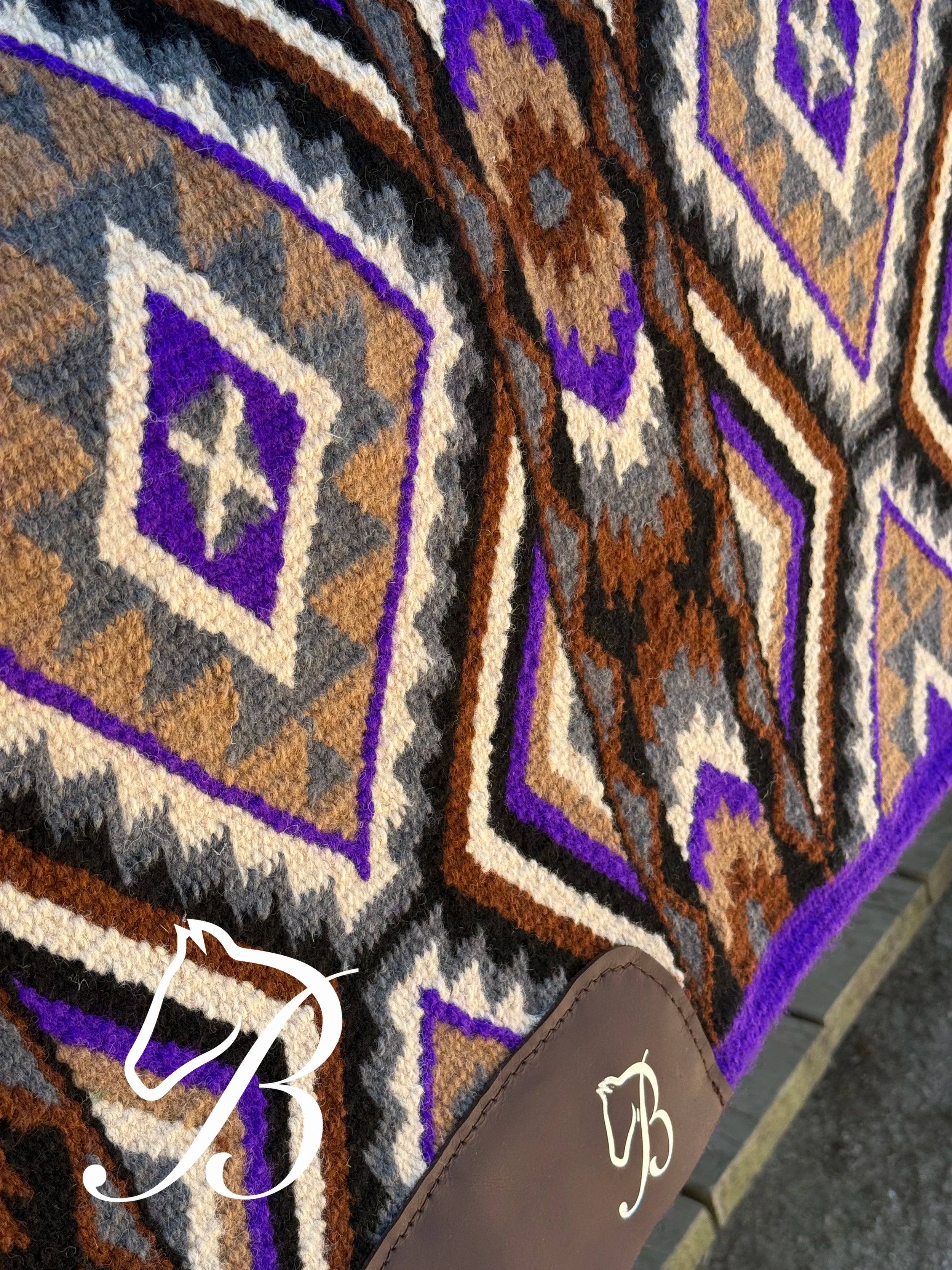 Purple Gritty Ranch Purple Border