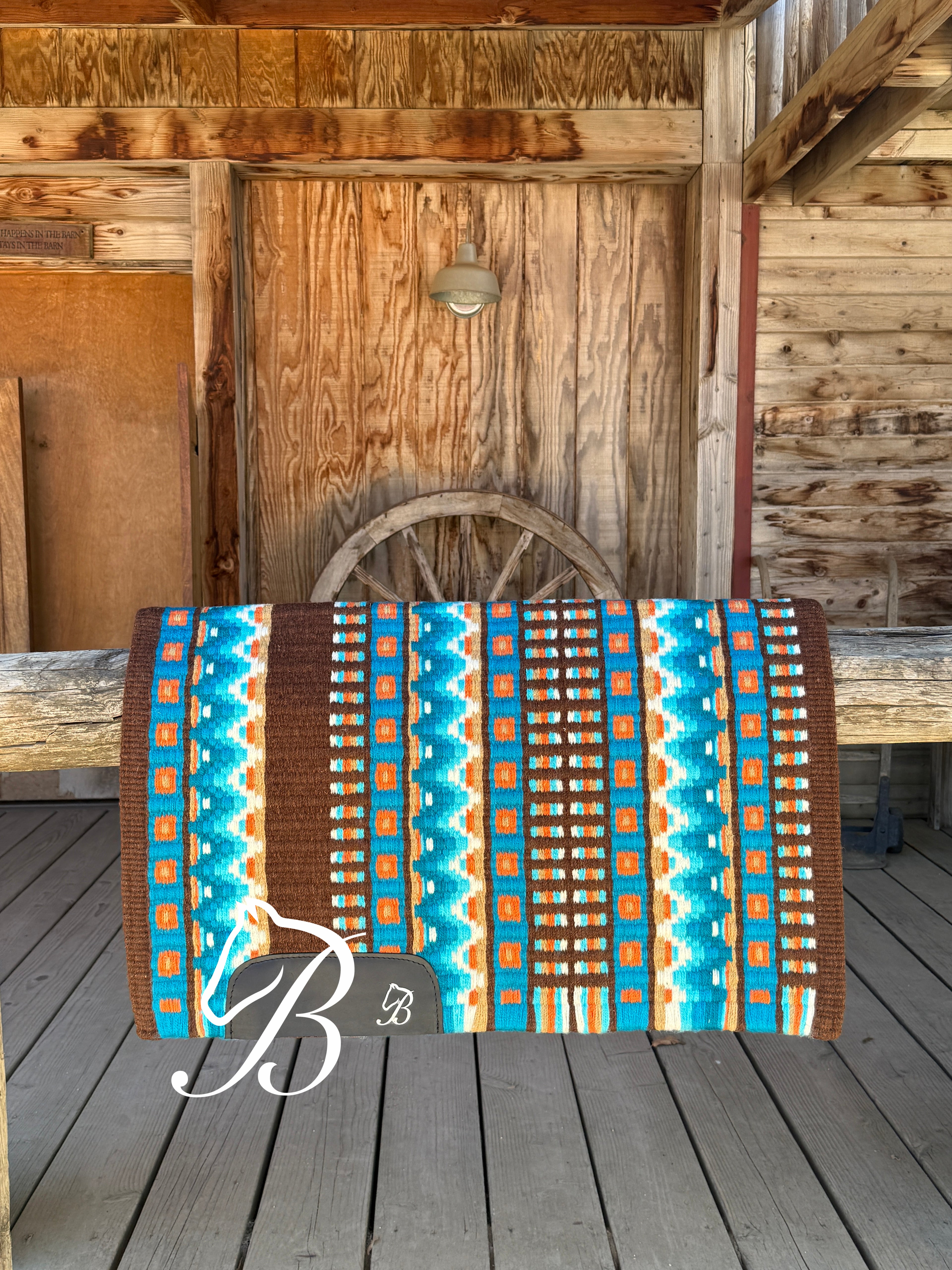 Admin Orange & Turquoise