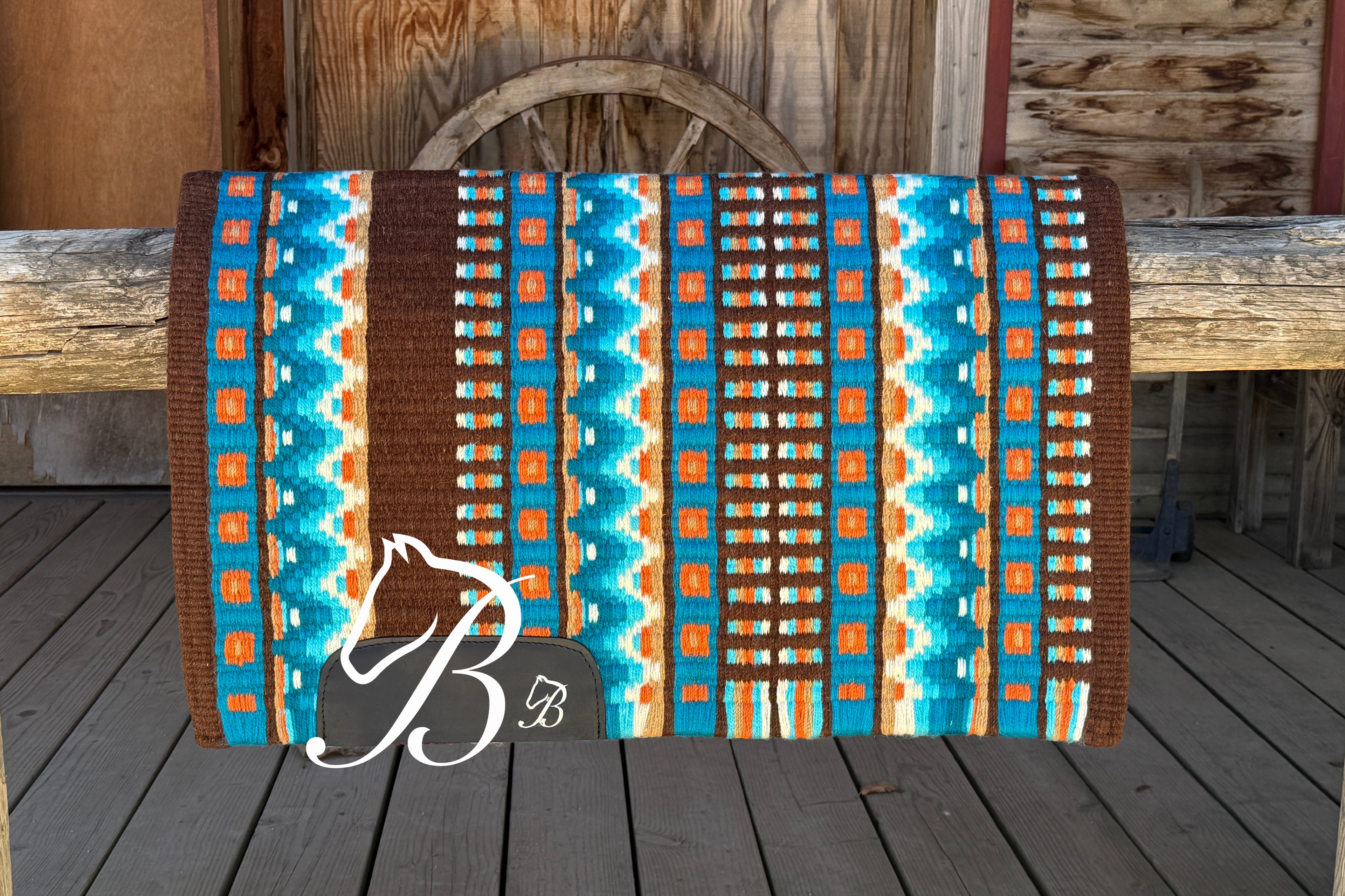 Admin Orange & Turquoise