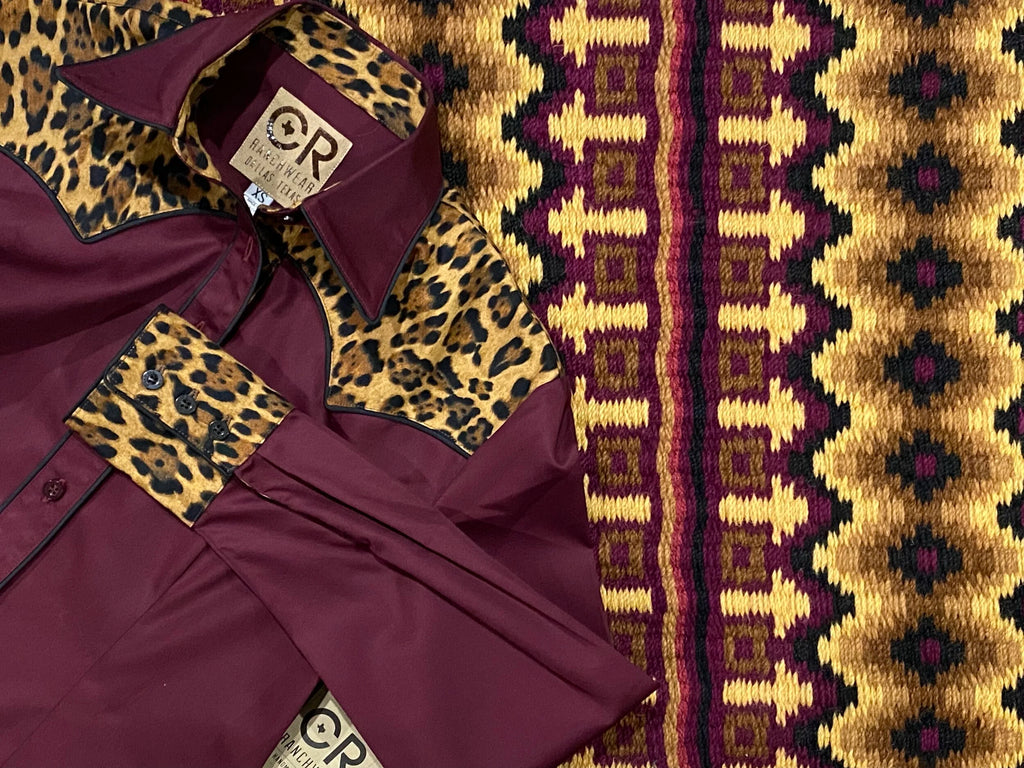 Reorder Dark Wine Leopard
