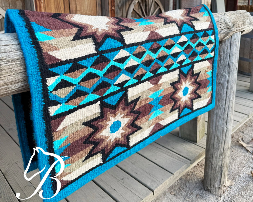 Starry Night Turquoise  Contoured