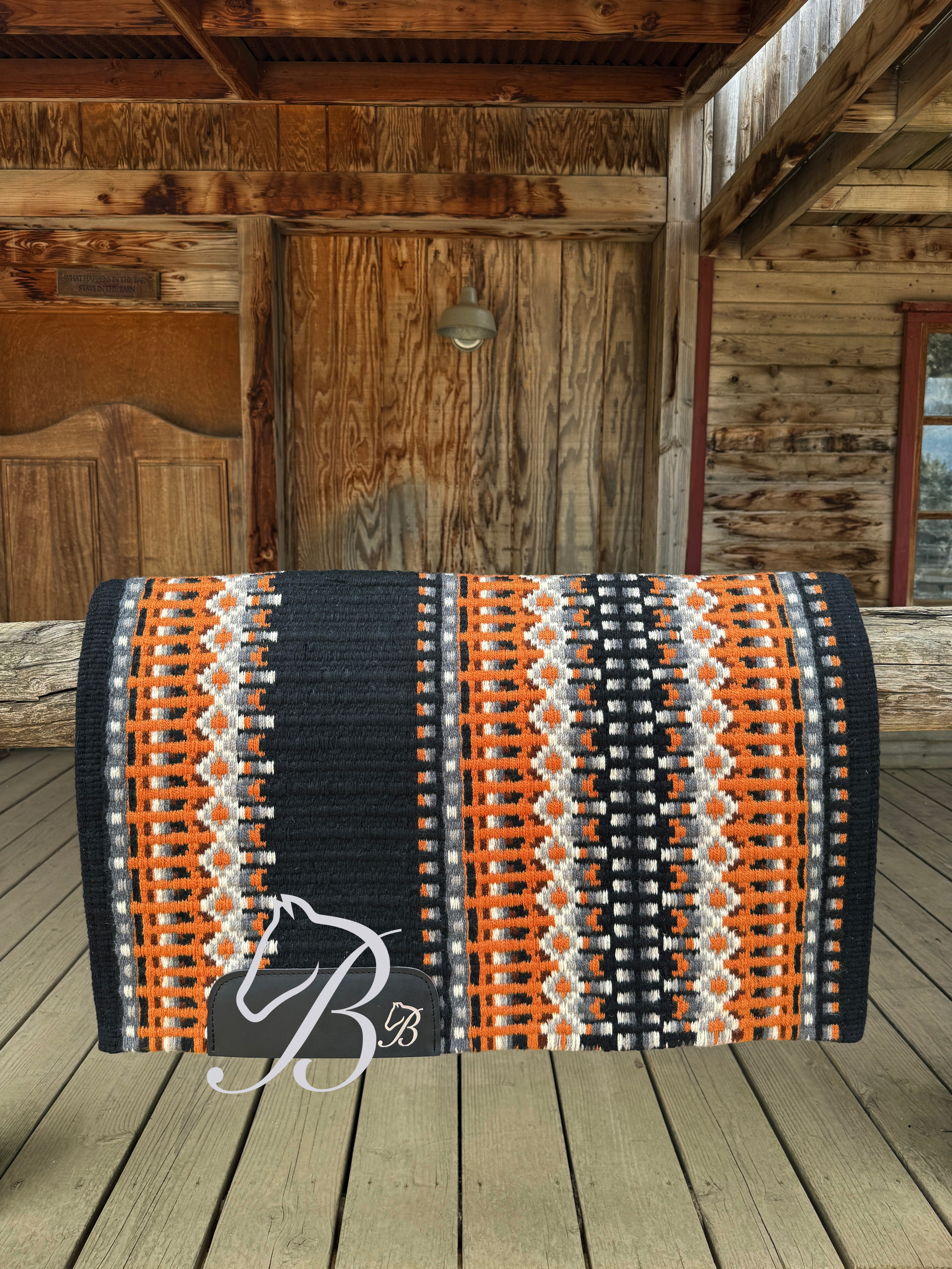 Gambler Black Orange and Grey