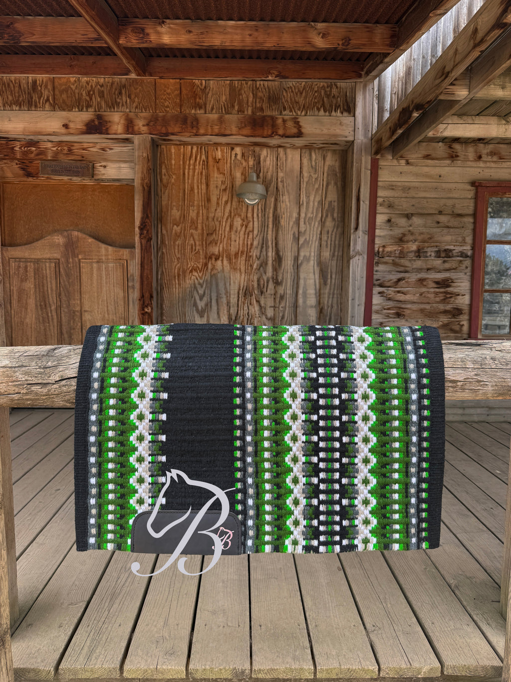 Gambler Black Green and Grey