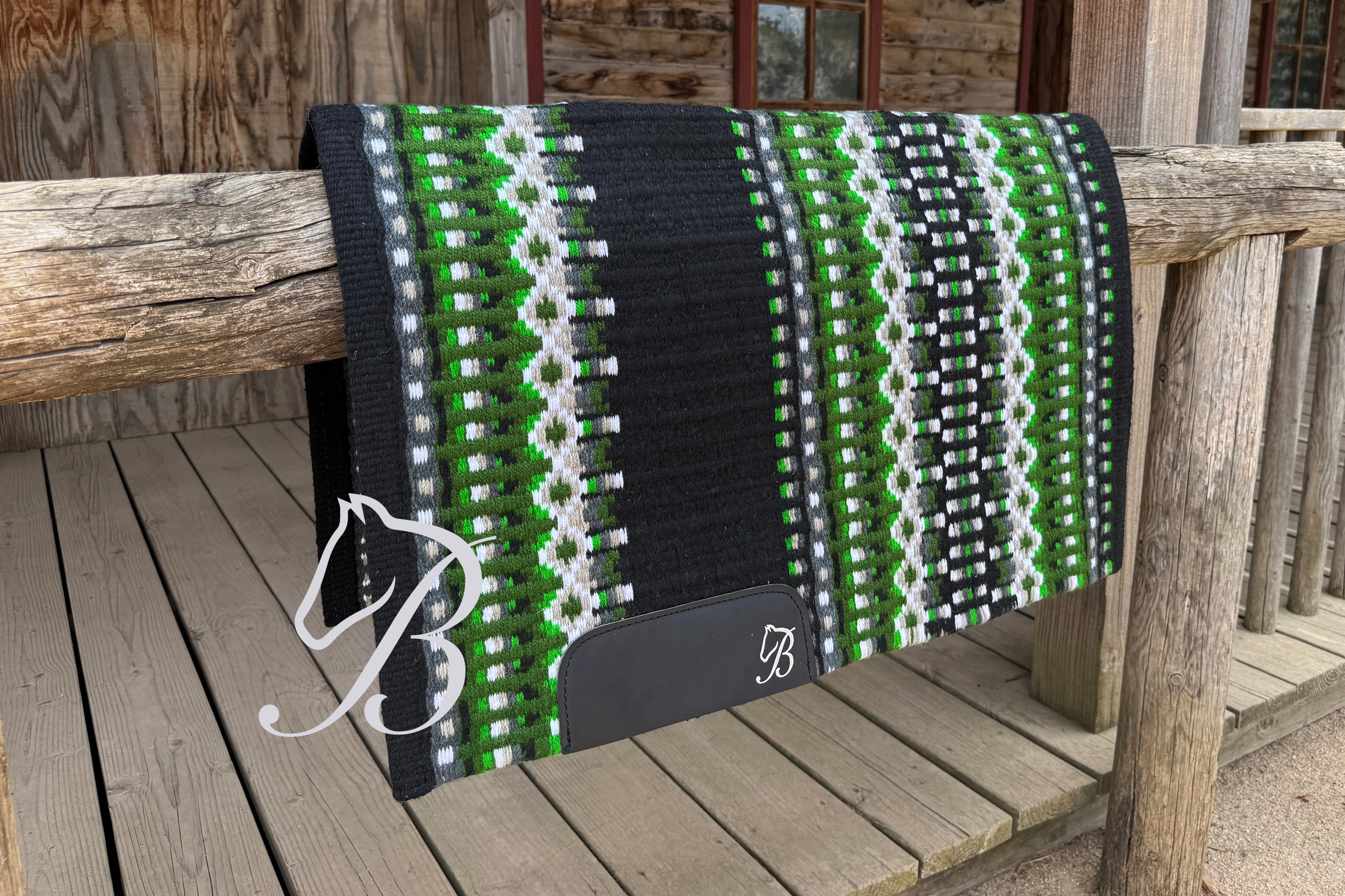Gambler Black Green and Grey