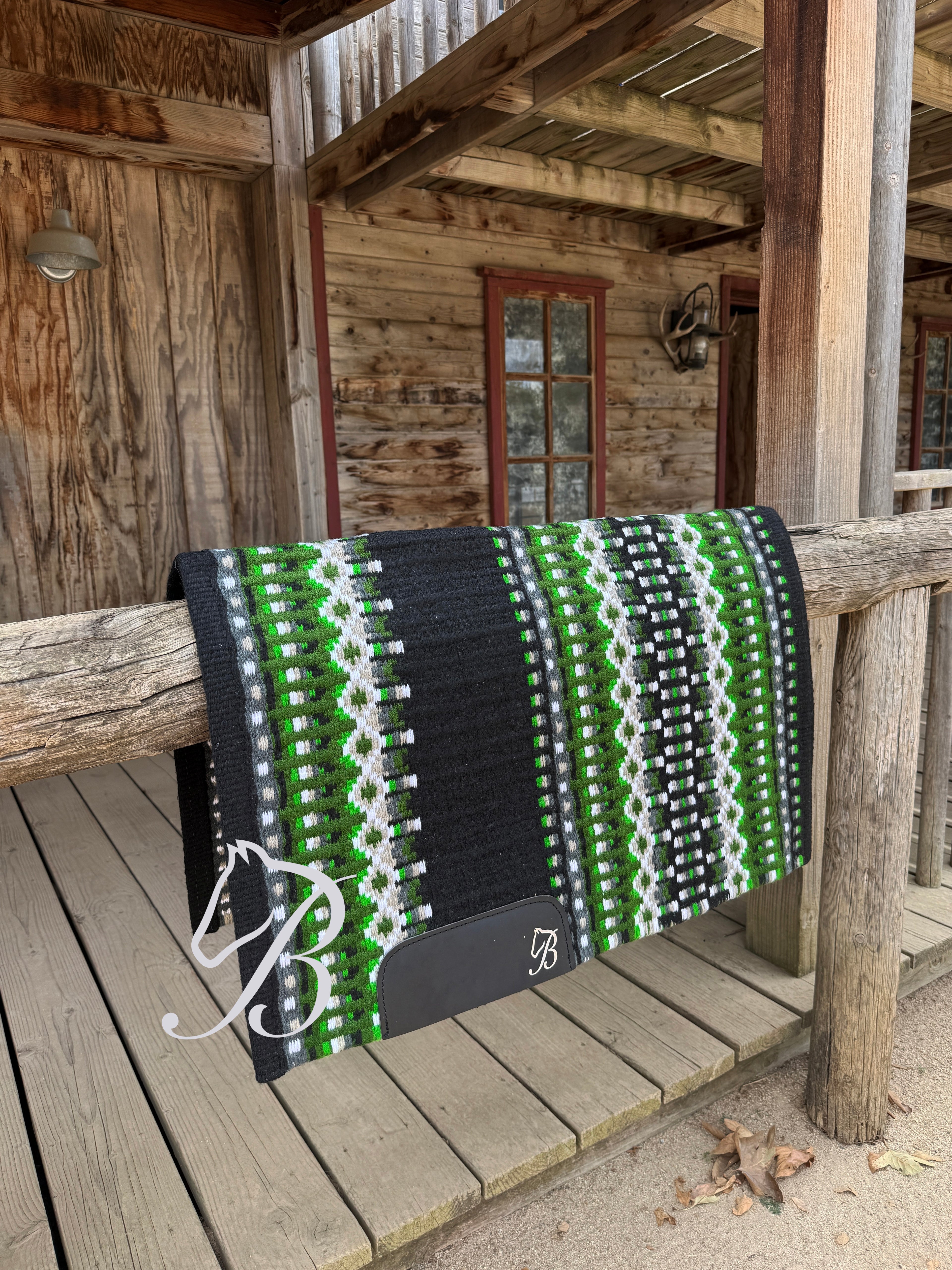 Gambler Black Green and Grey