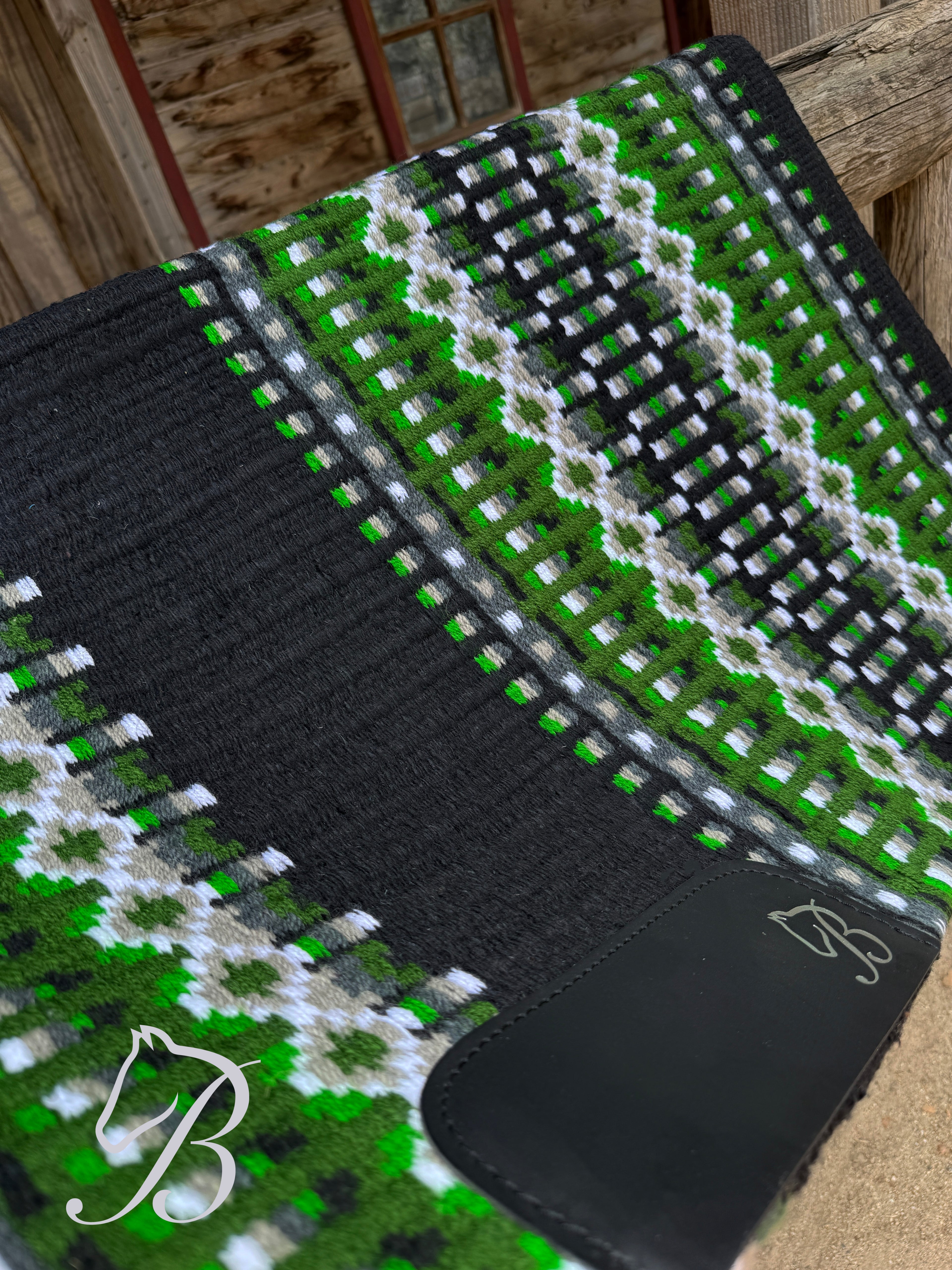 Gambler Black Green and Grey