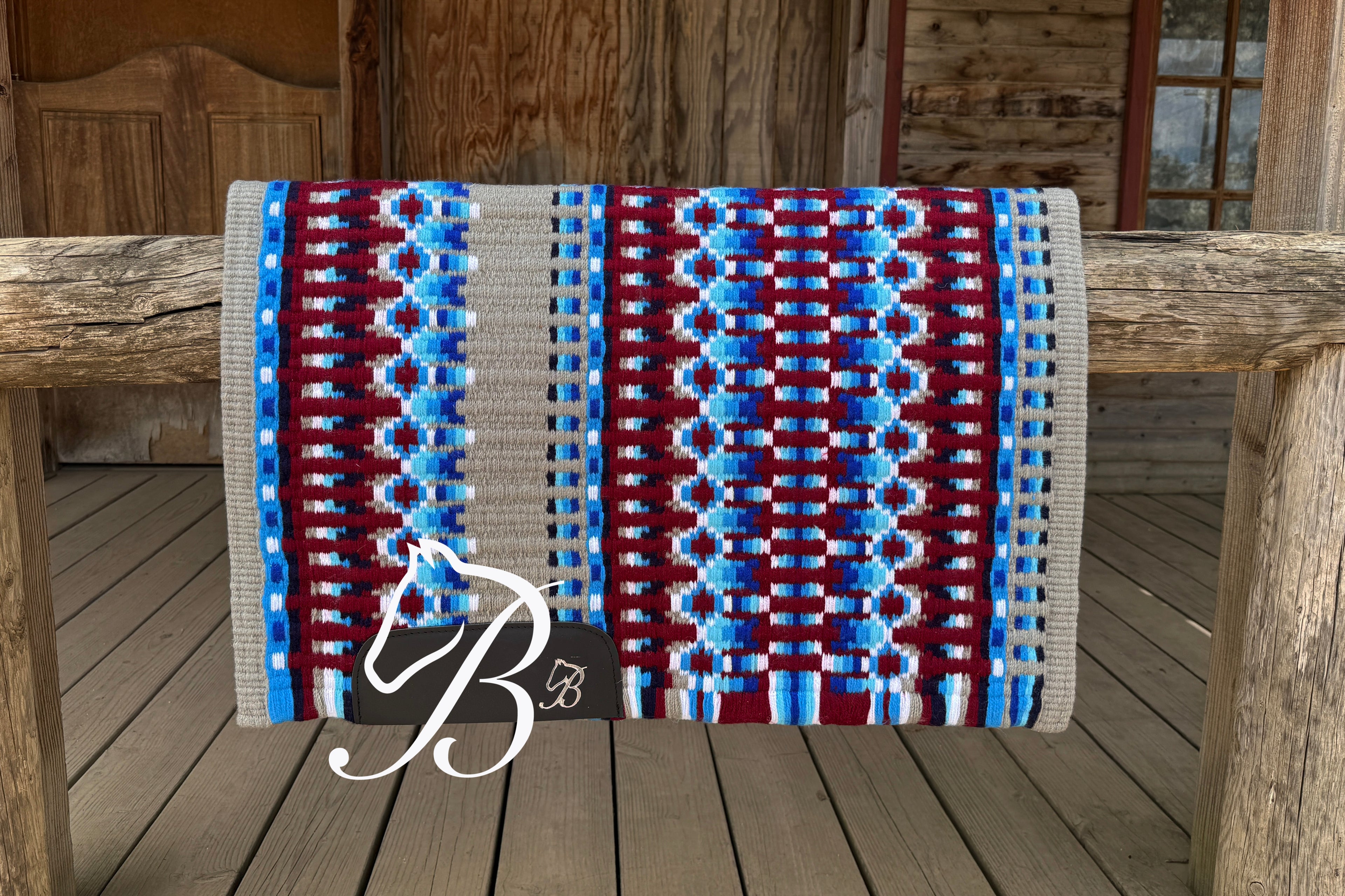Gambler Grey, Red White and Blue