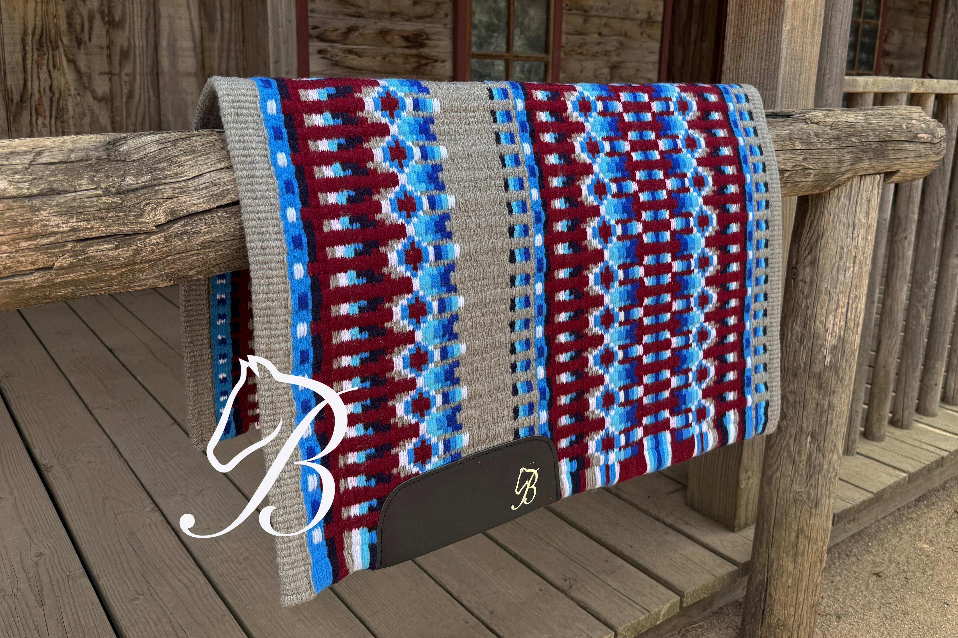 Gambler Grey, Red White and Blue