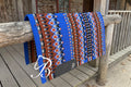 Gambler Blue, Brown and Rust