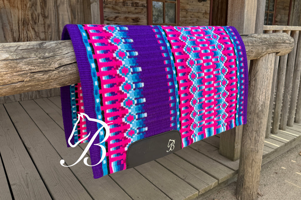 Gambler Purple, Hot Pink And Blue