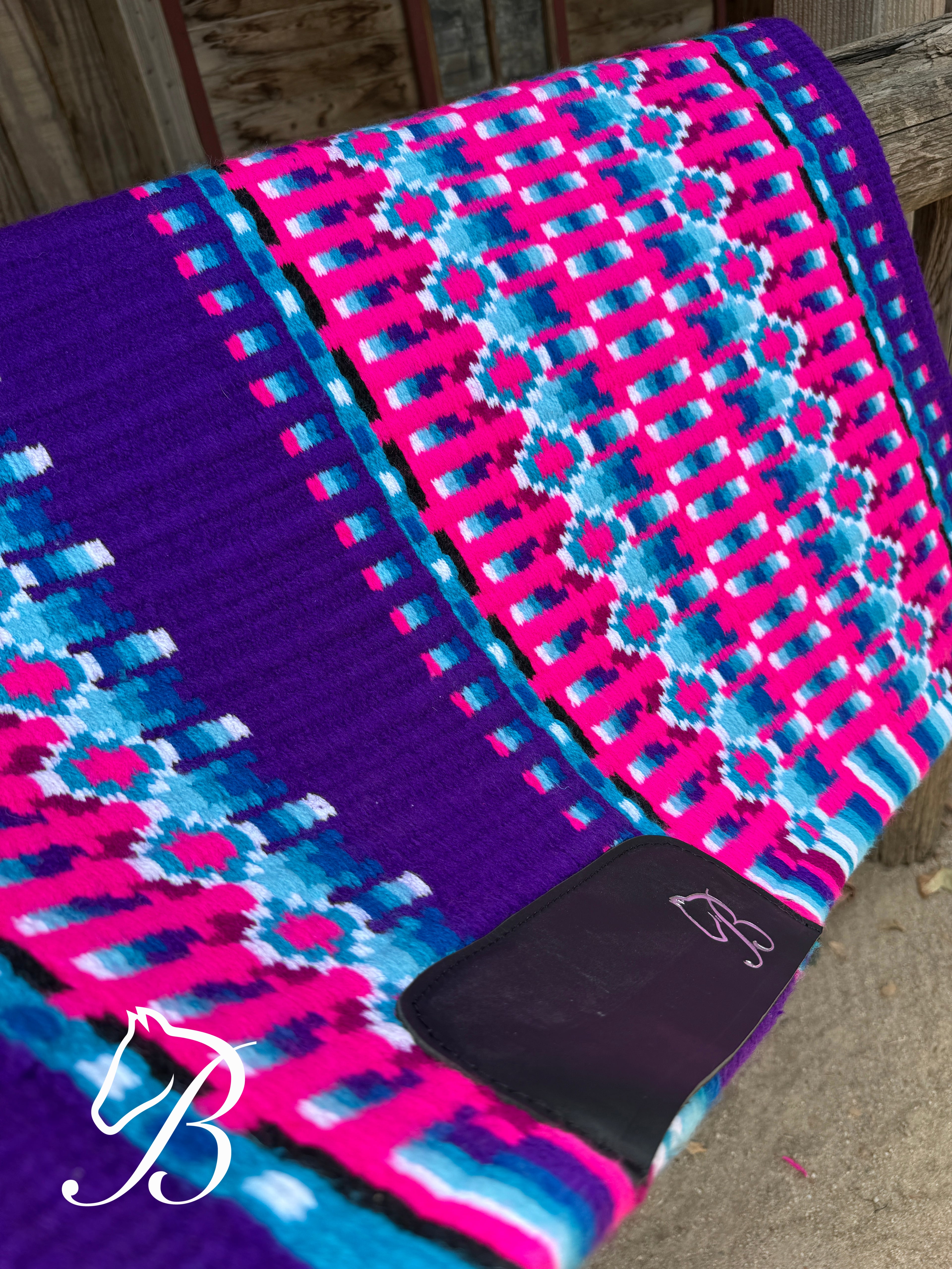 Gambler Purple, Hot Pink And Blue