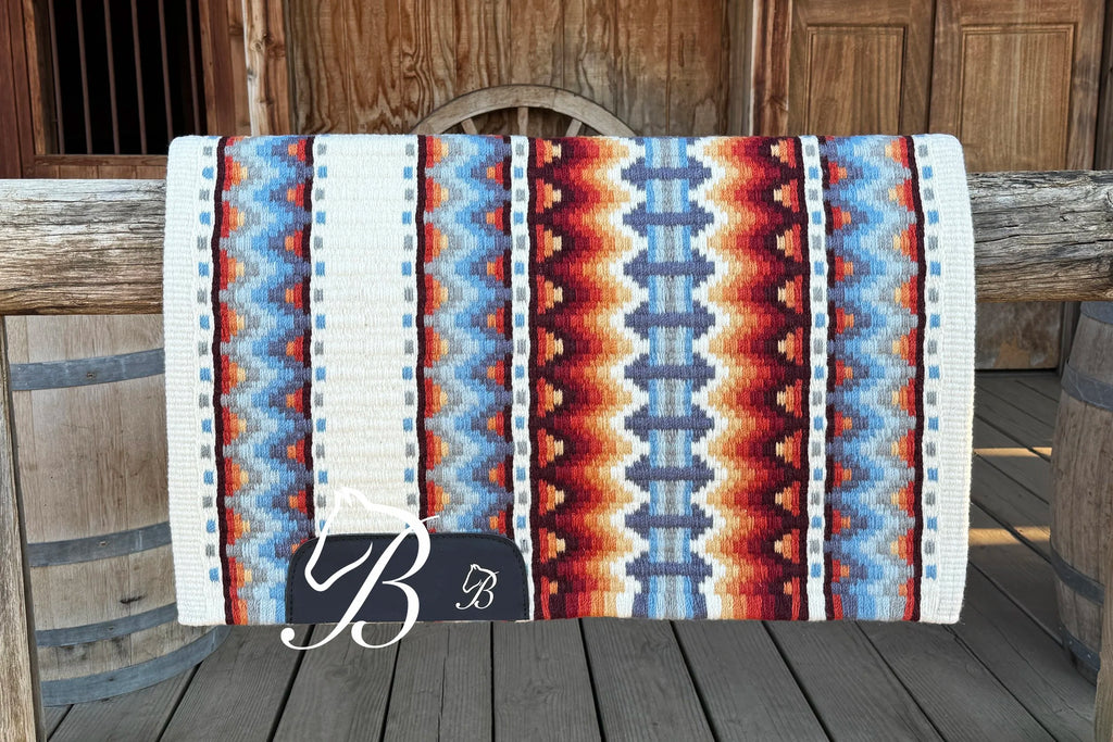 WHIZKEY Rusted Blue Off White Base