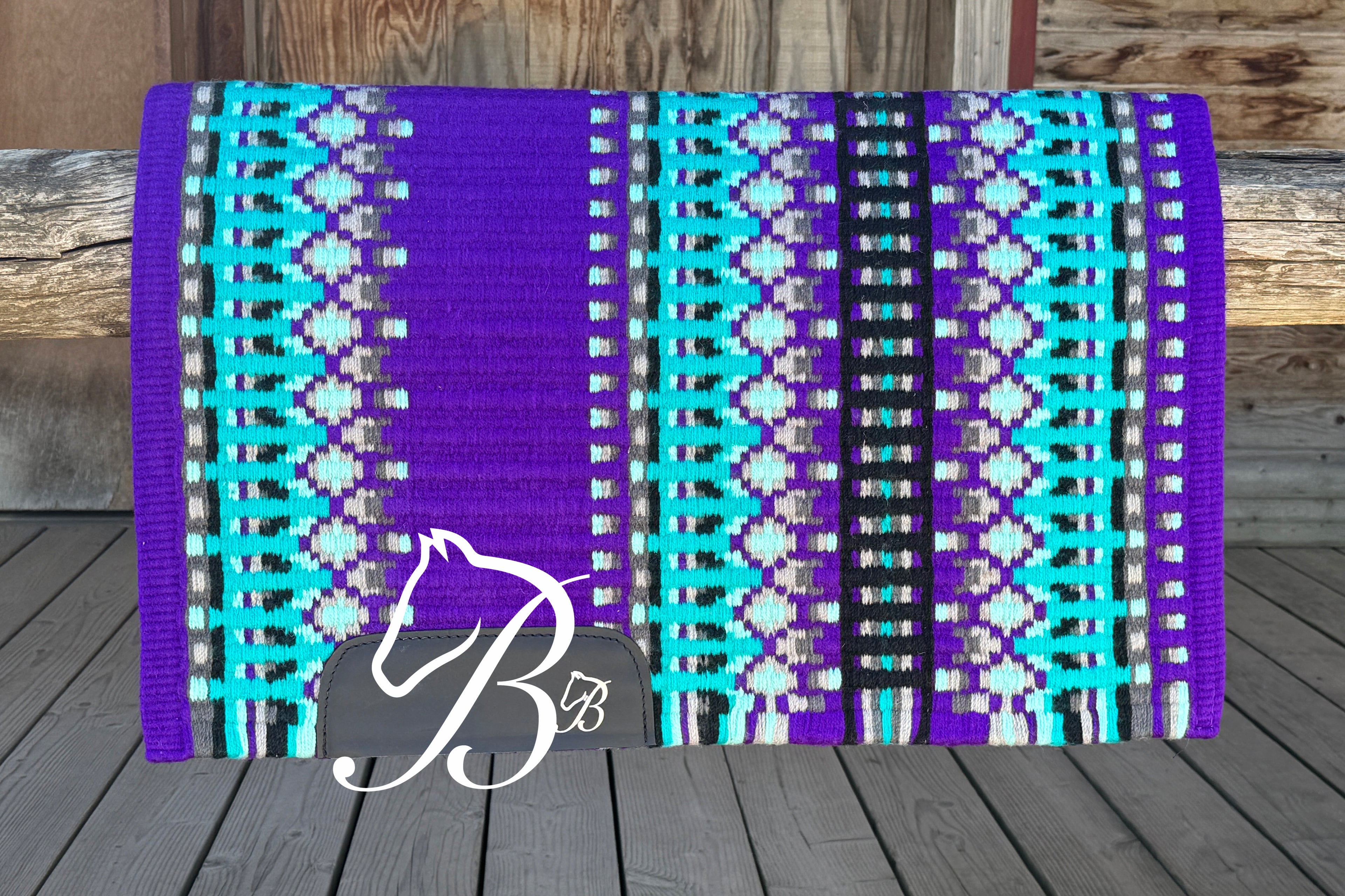 Gambler Purple Base & Turquoise NO WHITE