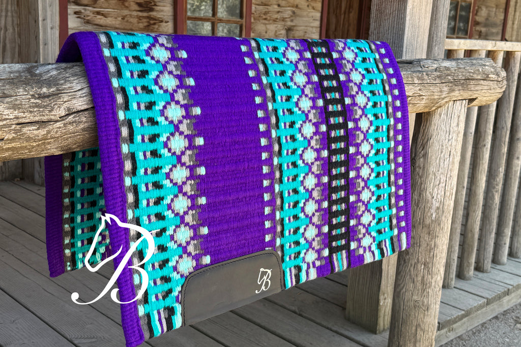 Gambler Purple Base & Turquoise NO WHITE