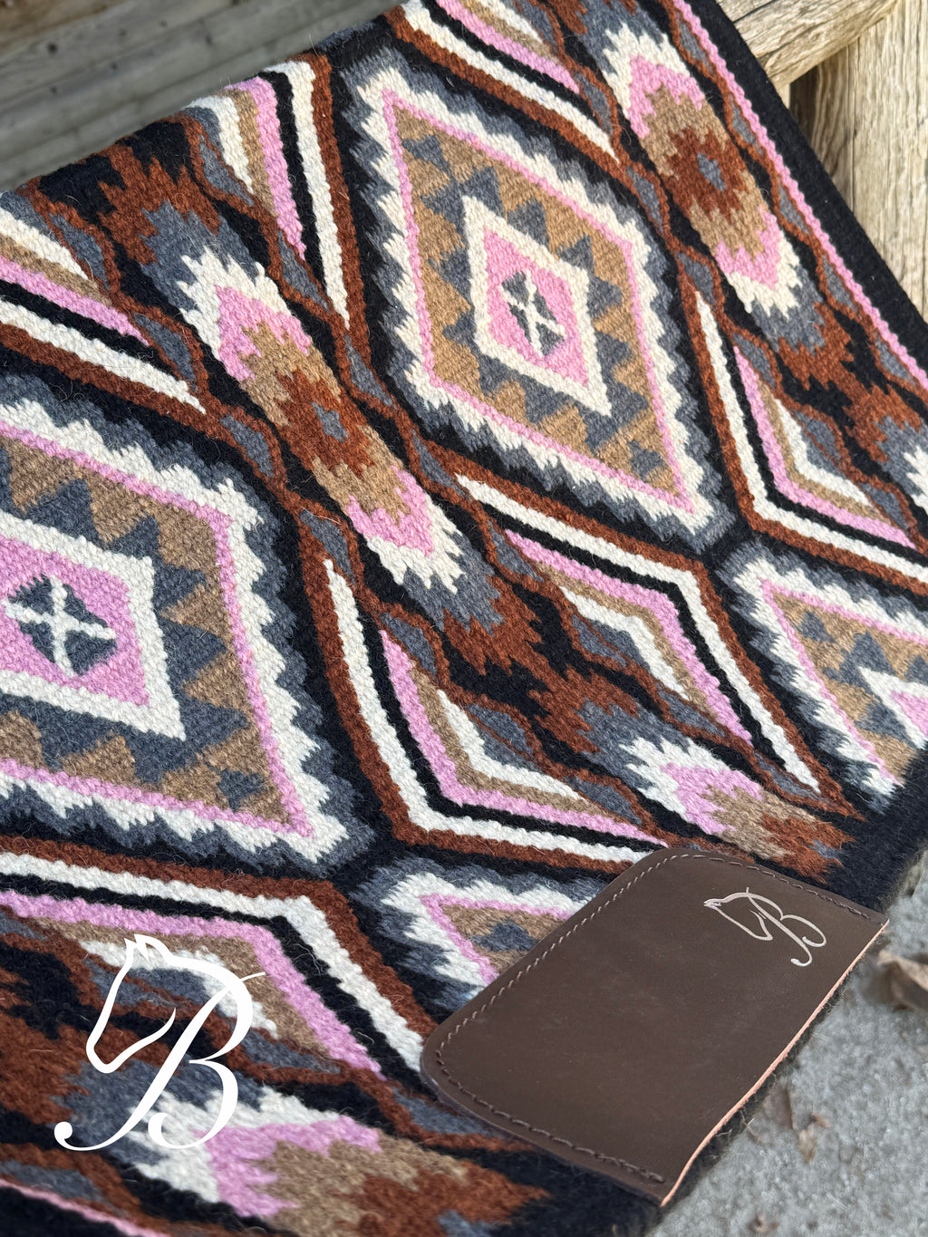 Pink Gritty Ranch Black Border