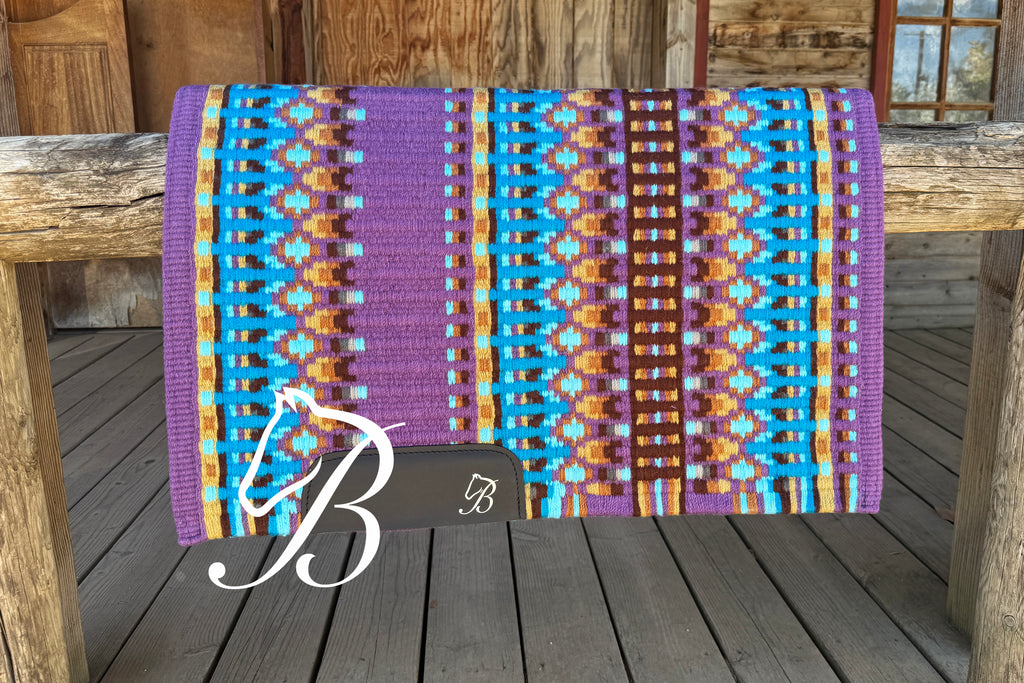 Gambler Purple Blue & Brown