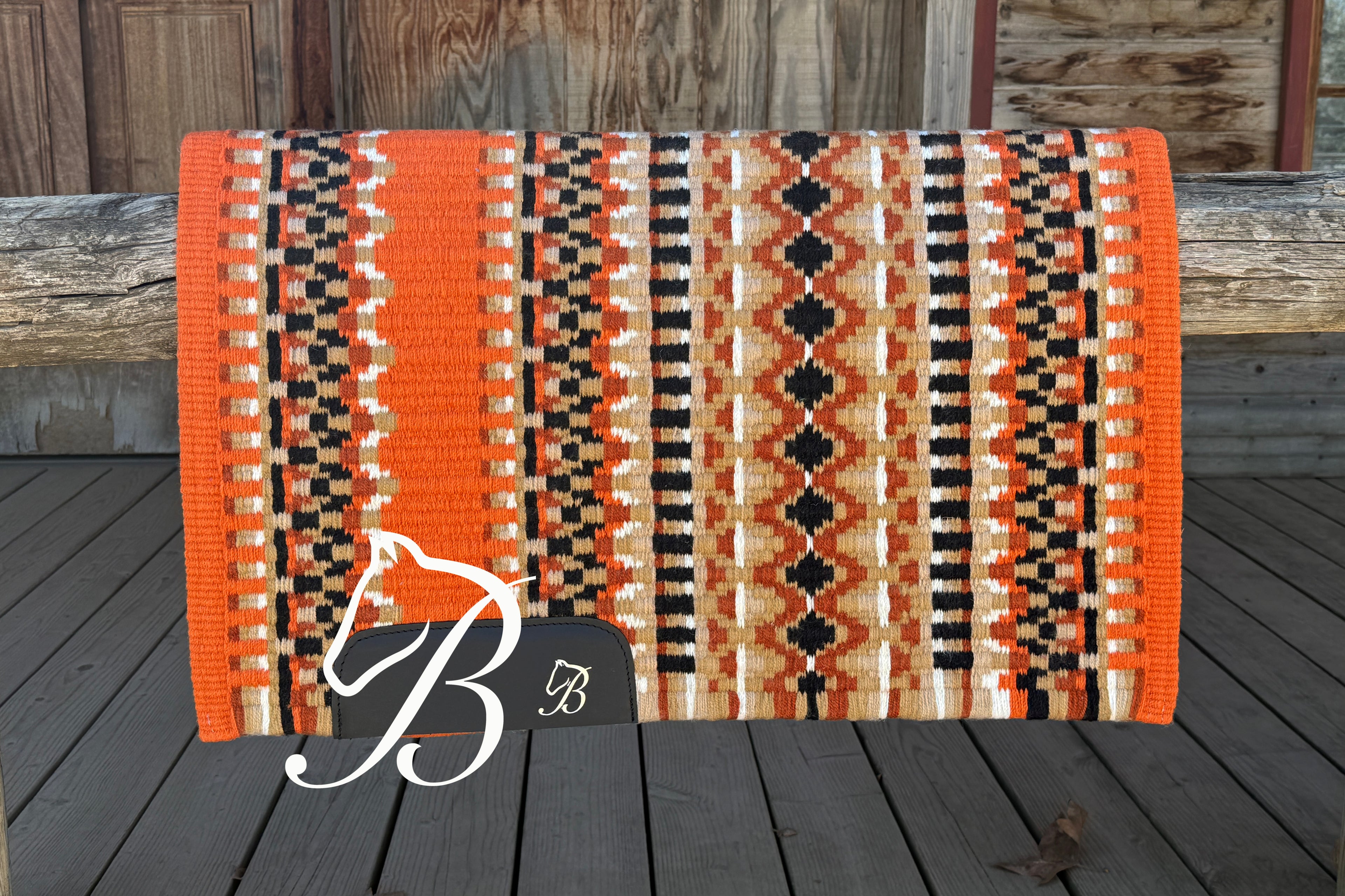 Impressive Orange Black Tan