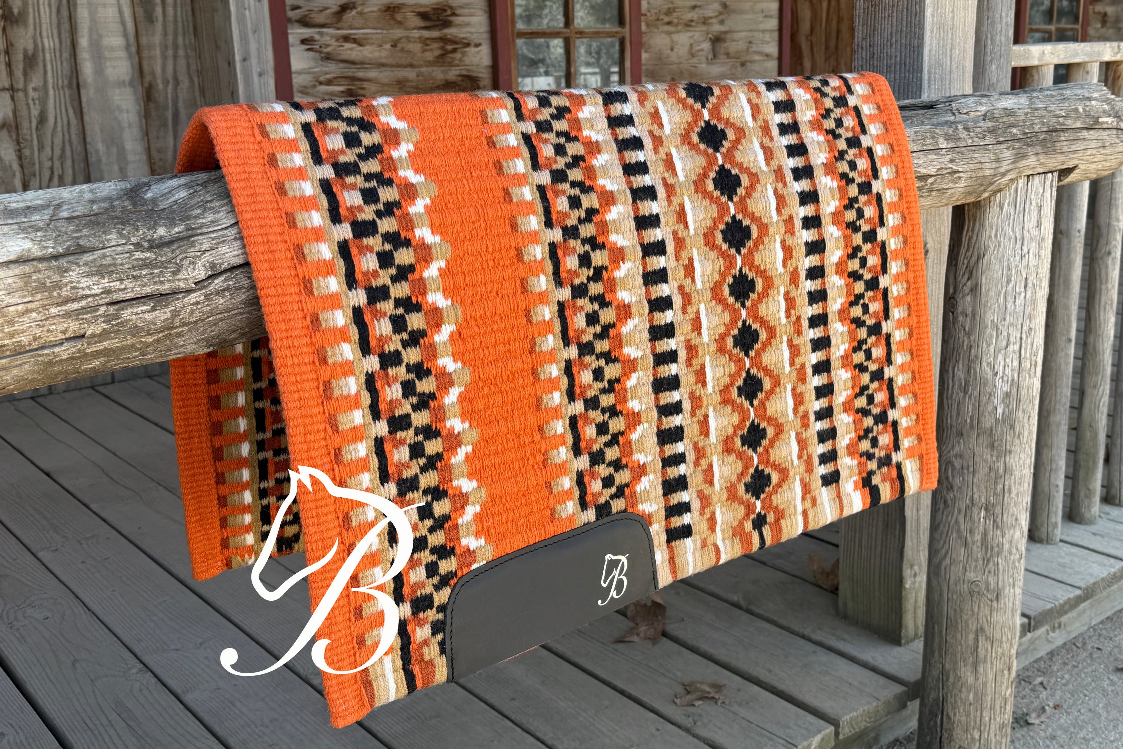 Impressive Orange Black Tan