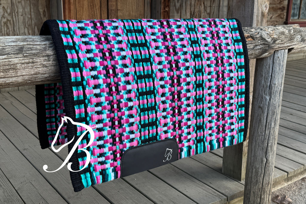 Intense Black Base Pinks, Teals