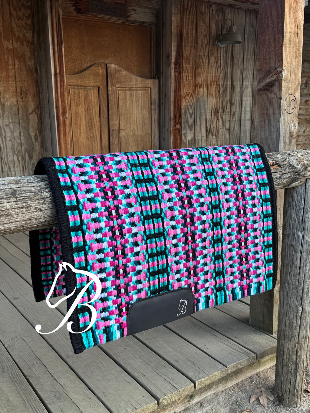 Intense Black Base Pinks, Teals